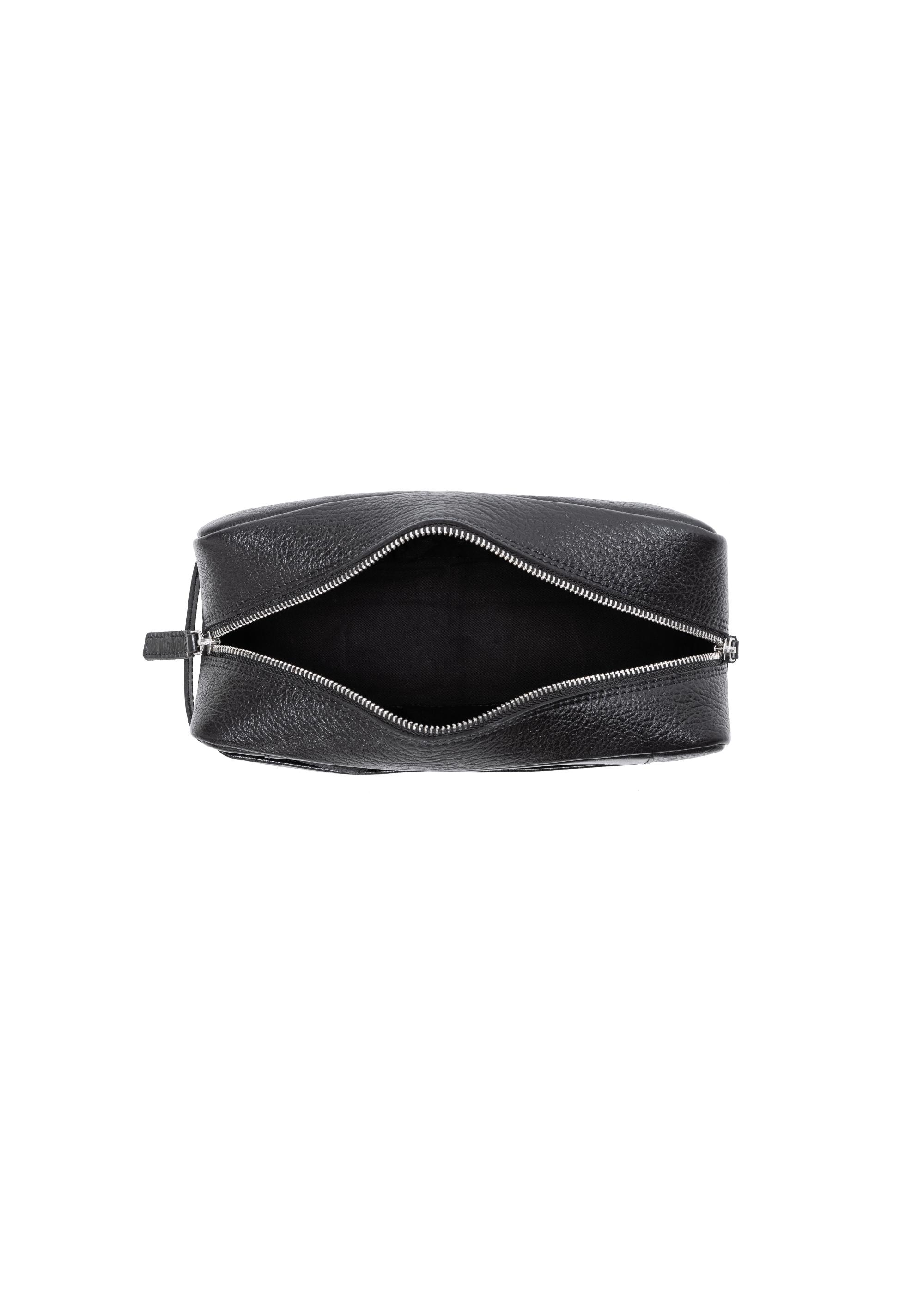 Men's leather cosmetic bag with logo TORMS-0298-99(W24)-05