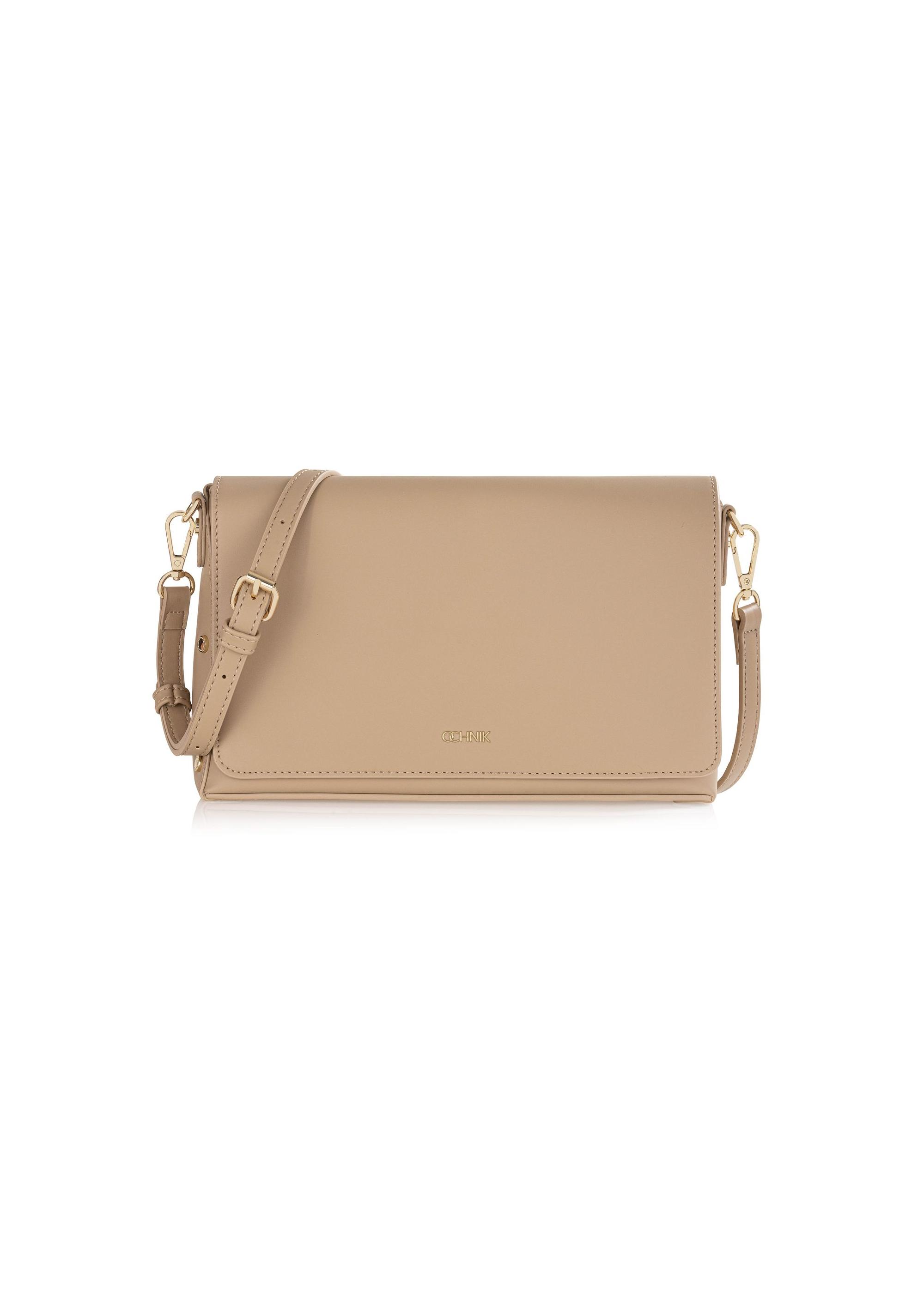 Beige women's messenger bag TOREC-0327D-82(Z24)-03