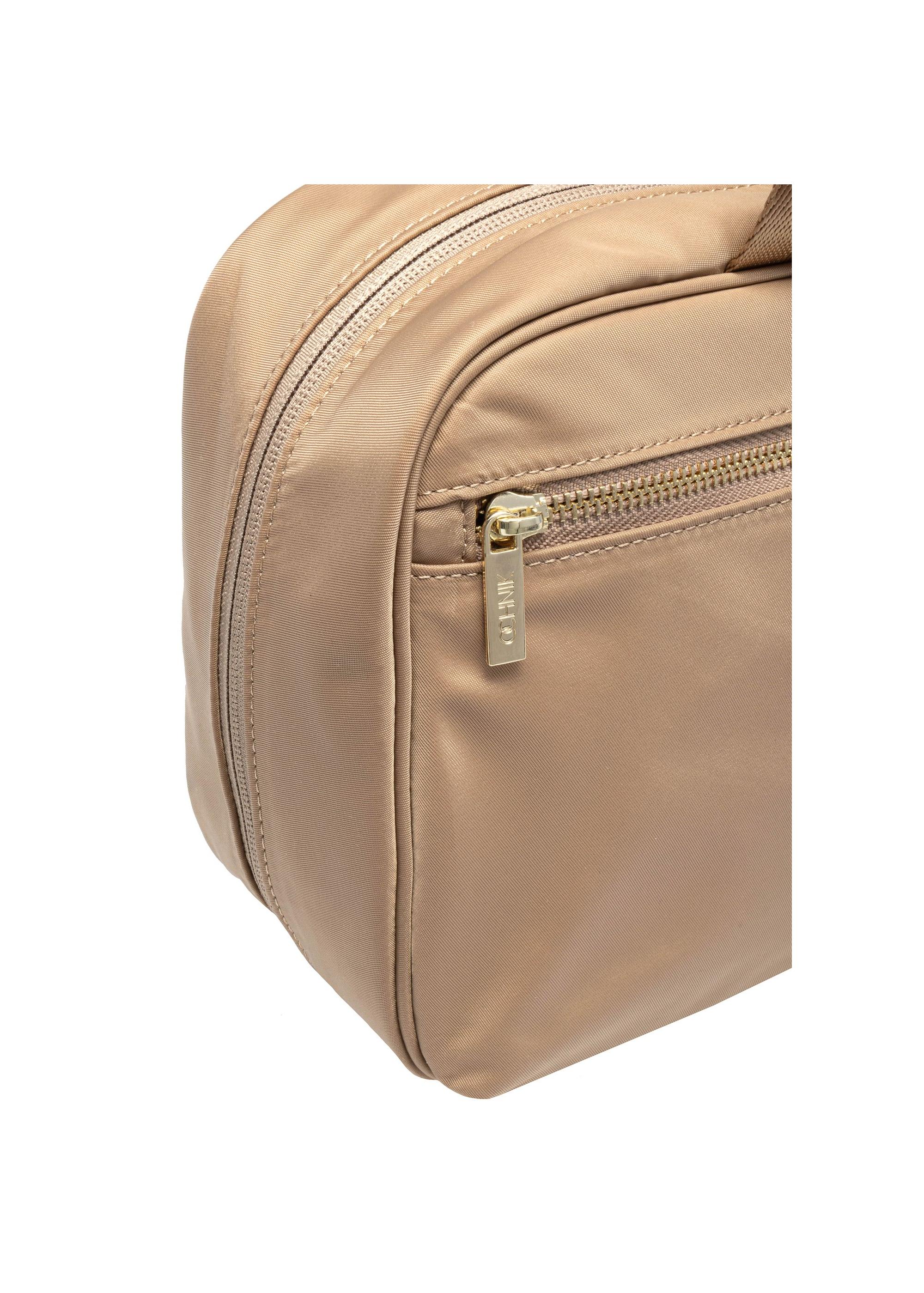 Beige large women's cosmetic bag TOREN-0304-81(W25)-06