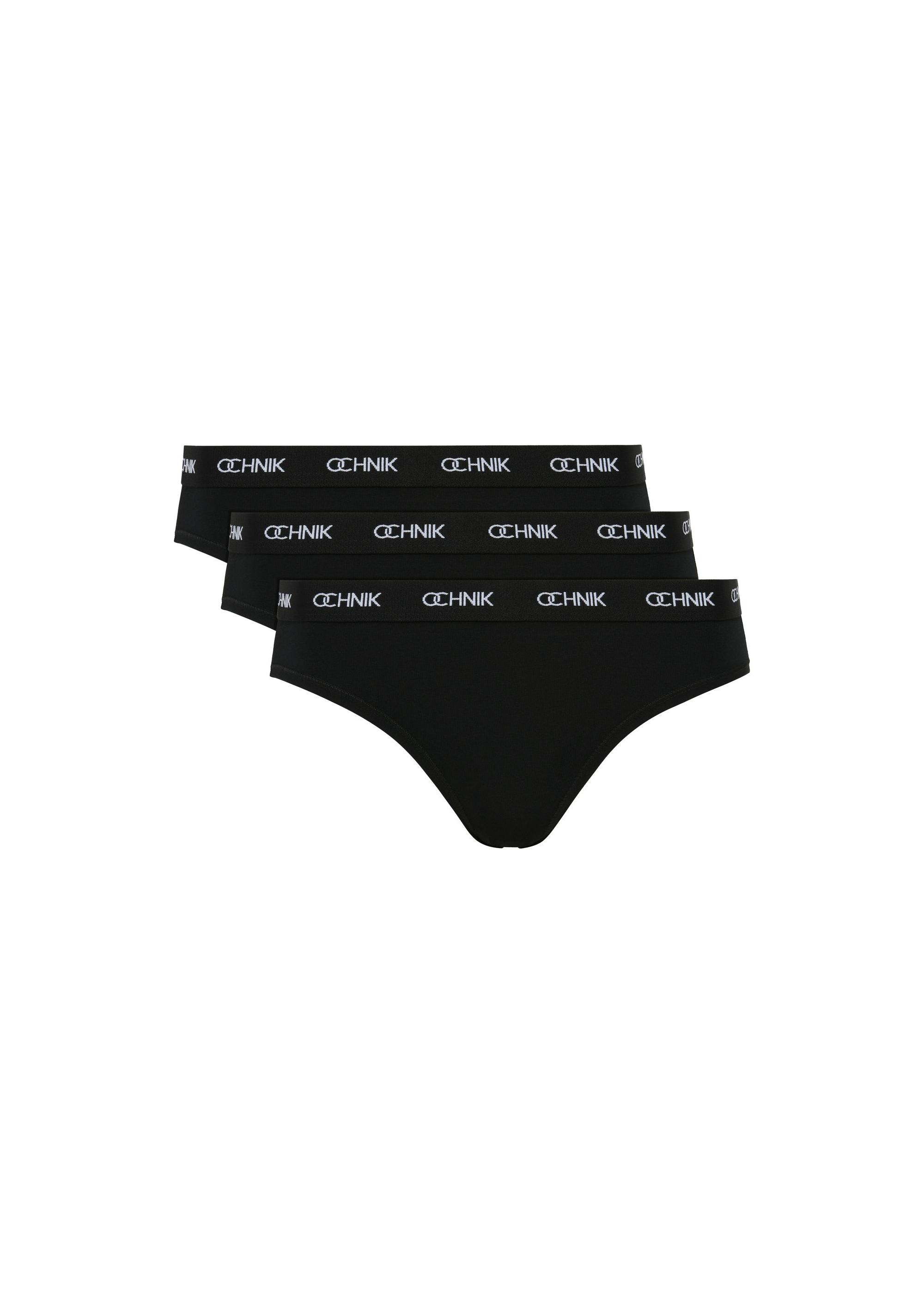 Three-pack of black women's briefs ZESDS-0001-99(Z24)-01