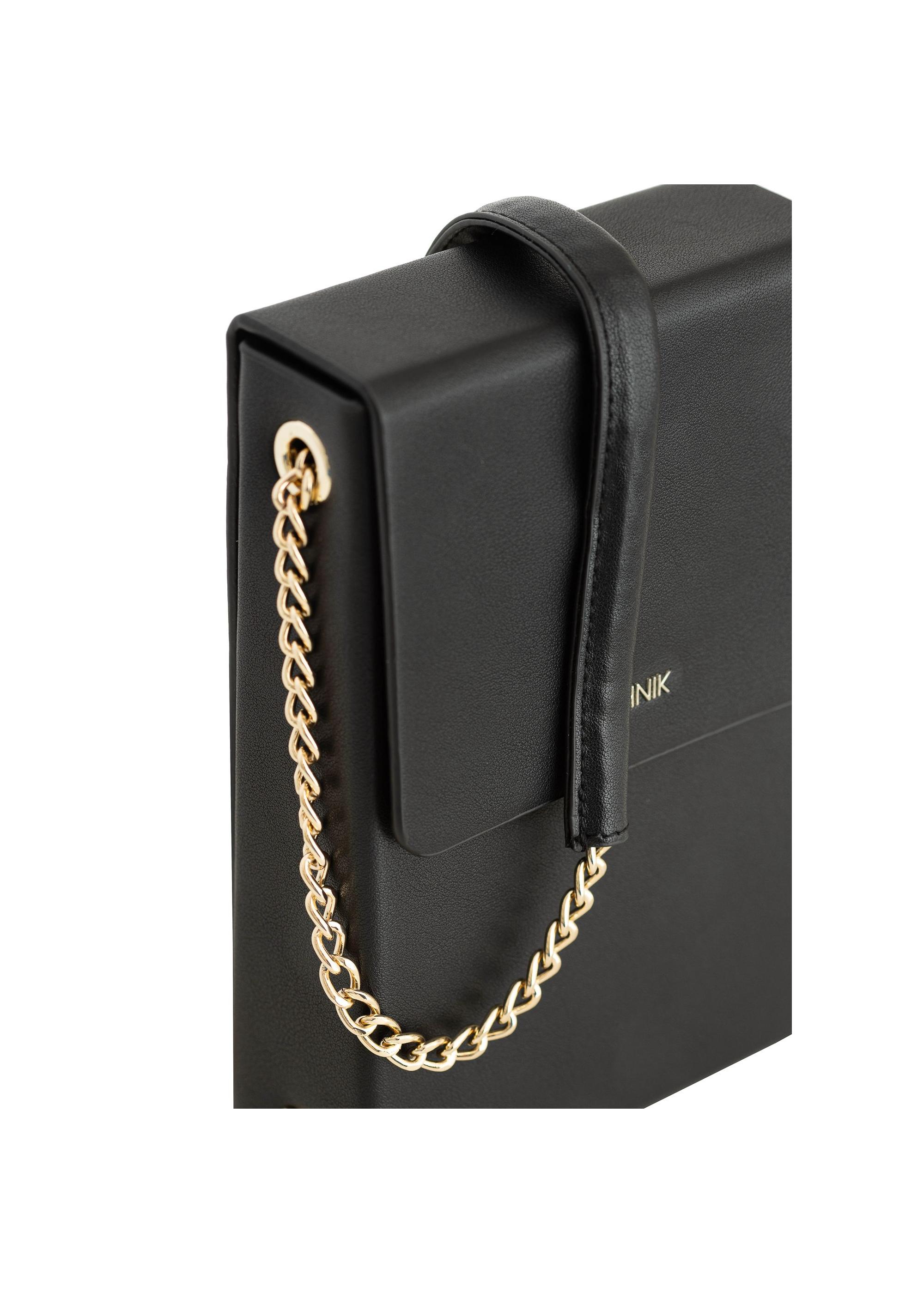 Black women's bag with chain TOREC-0976-99(Z24)