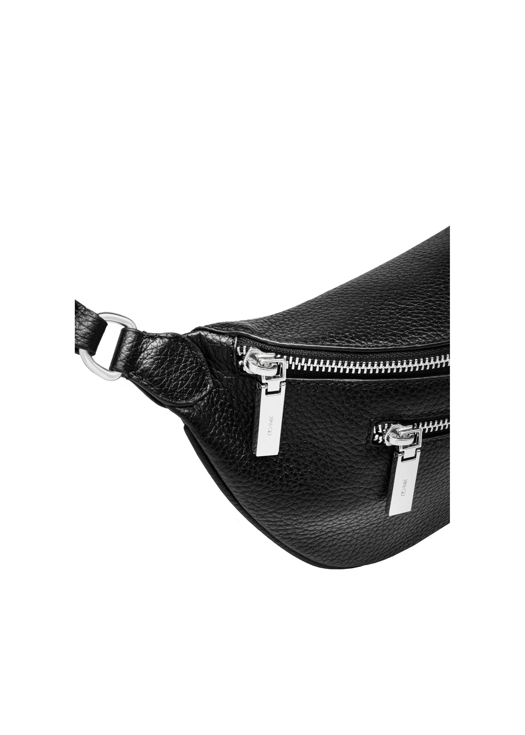 Black leather women's bag TORES-1071C-99(W25)-05