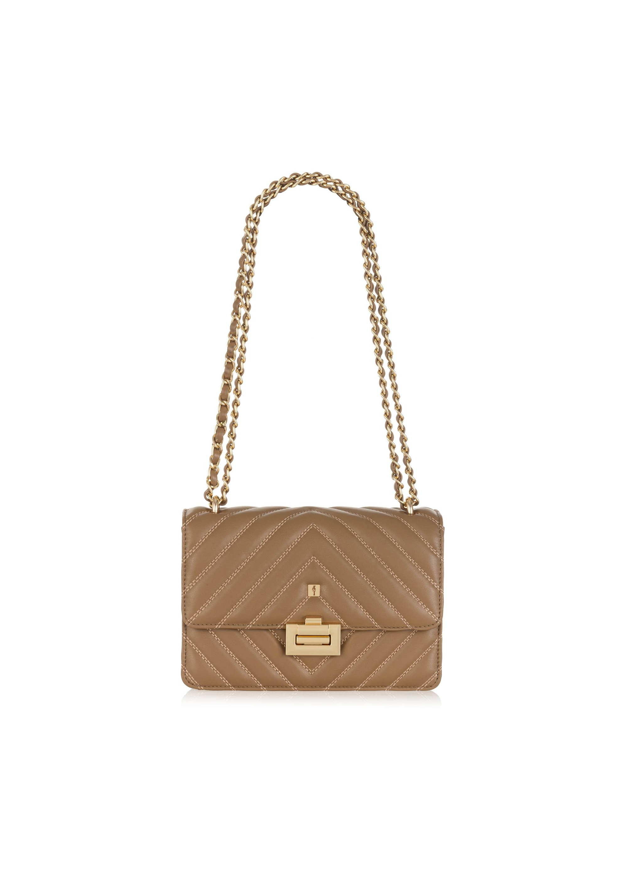 Camel quilted women's bag TOREC-0528B-24(Z24)-01