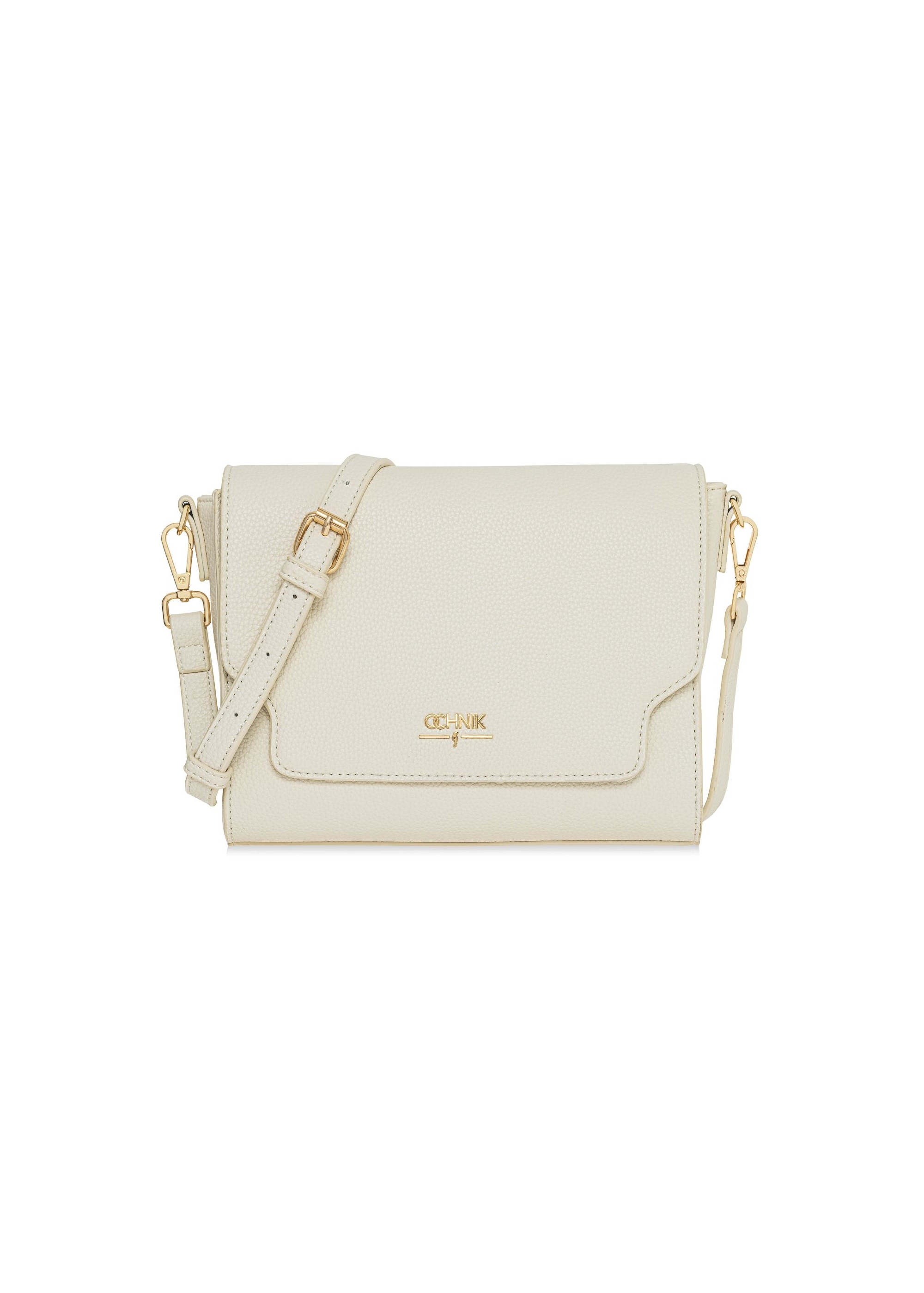 Cream women's messenger bag TOREC-0899A-12(W25)-01