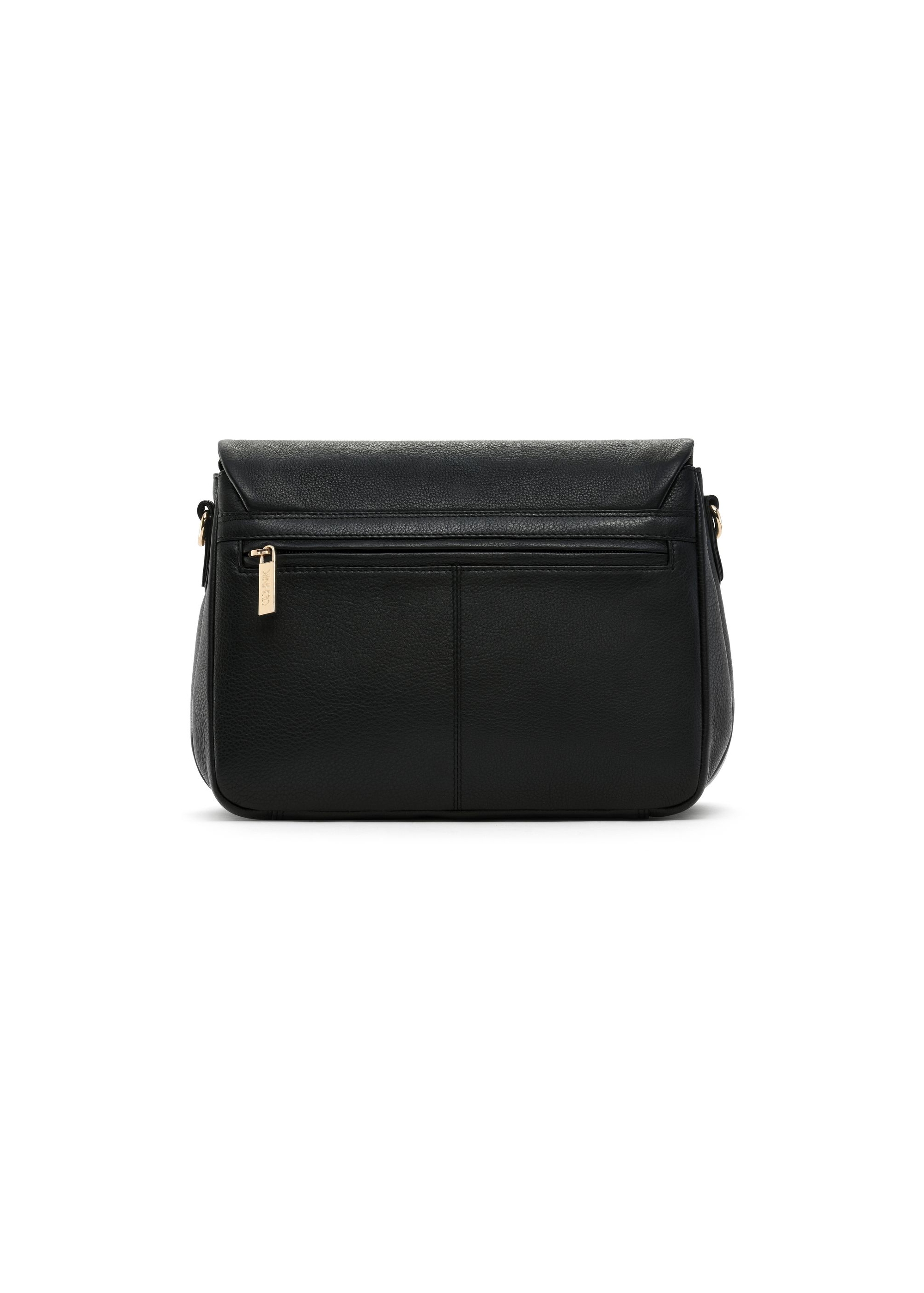 Black leather women's handbag TORES-1087-99(W25)