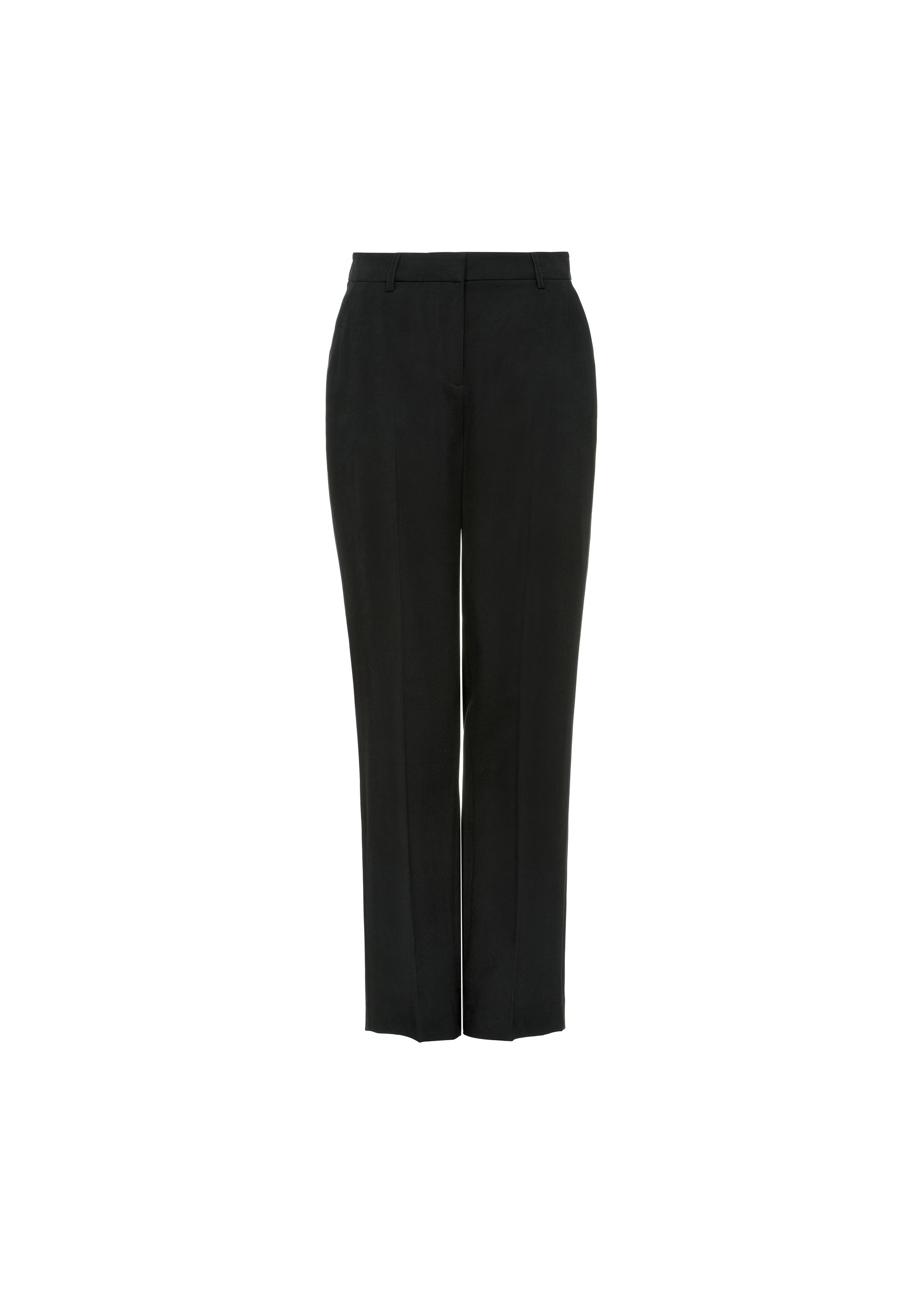 Black elegant women's trousers SPODT-0106-98(W25)-06