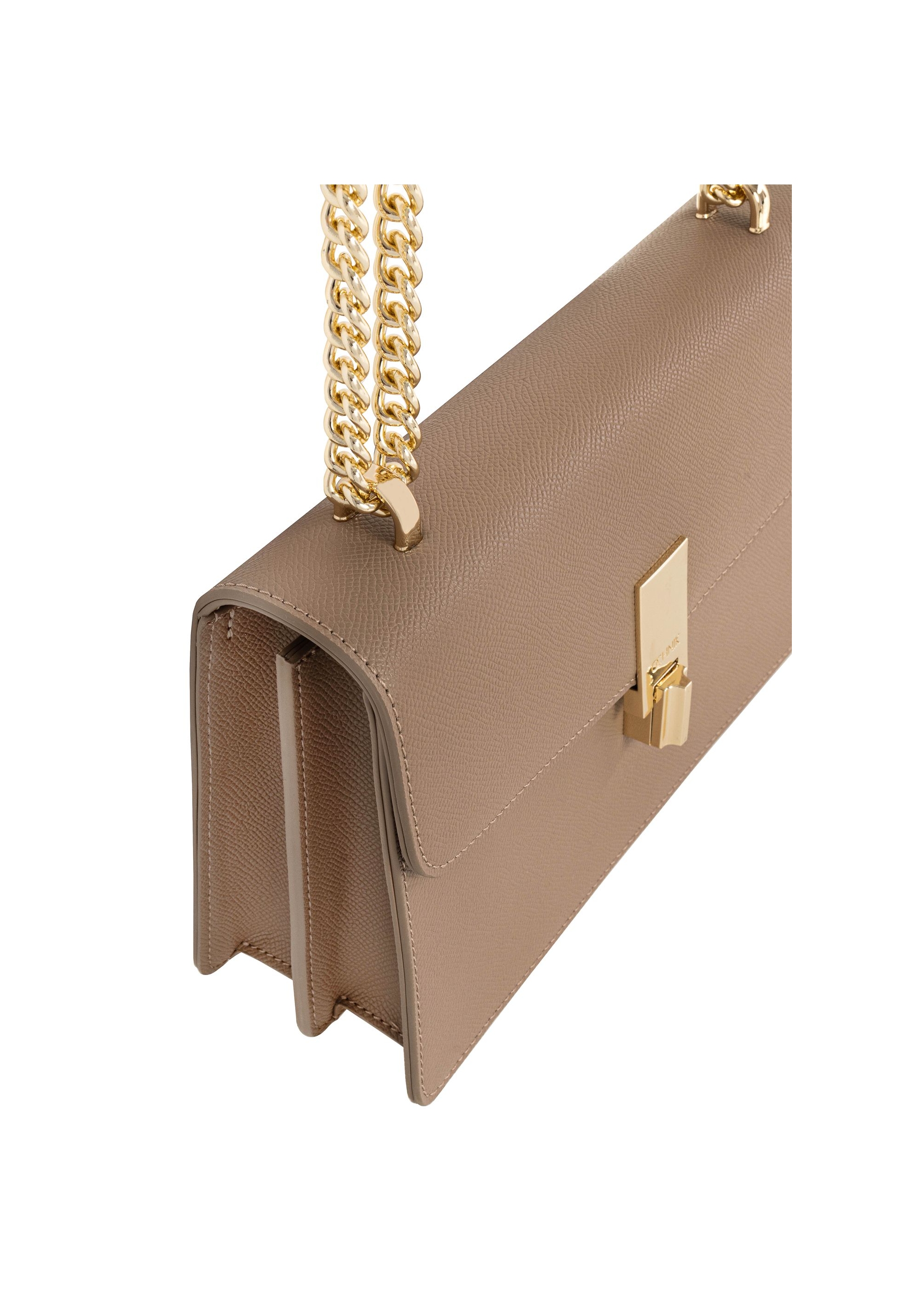 Beige women's handbag on a chain TOREC-1023-81(W25)-06