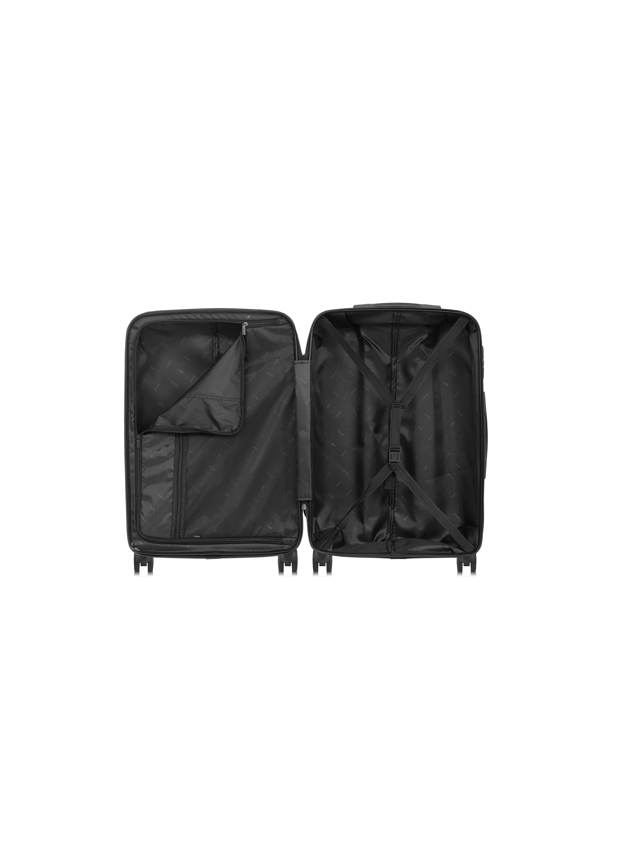 Medium suitcase on wheels WALPC-0014-69-24(W24)-04