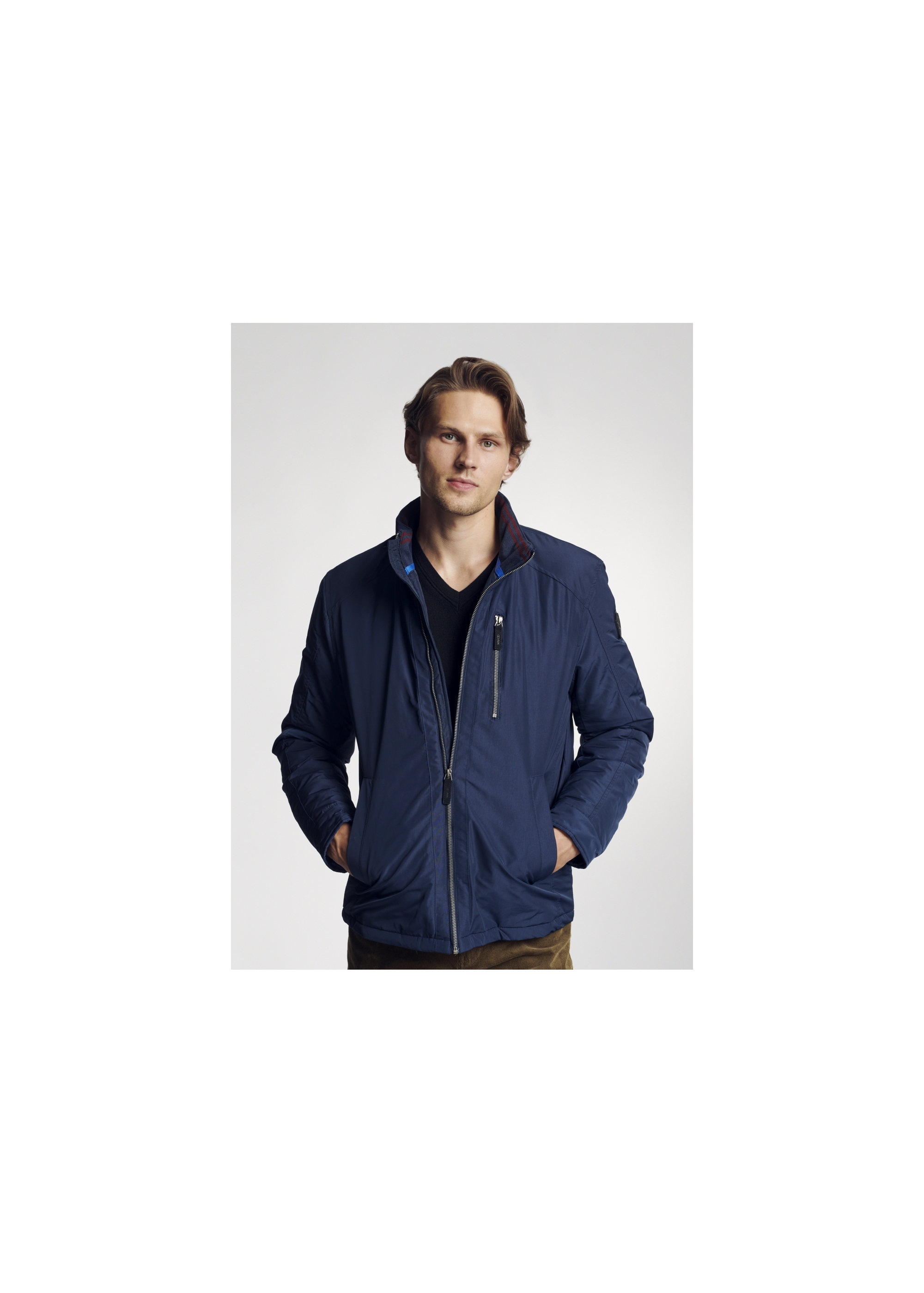 Autumn men's hoodless jacket KURMT-0205-69(Z21)-01