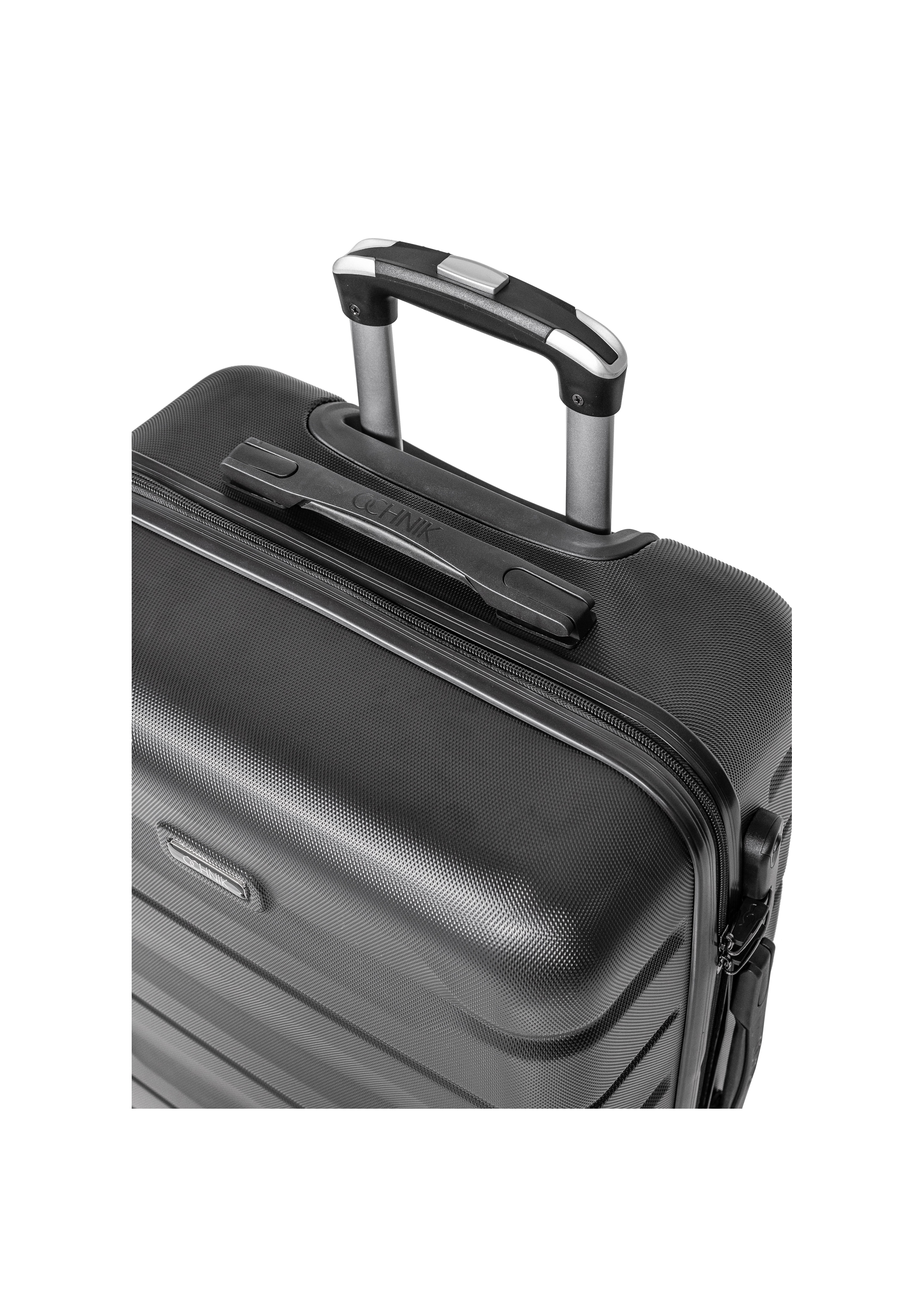 Medium suitcase on wheels WALAB-0067-99-24(W24)-05