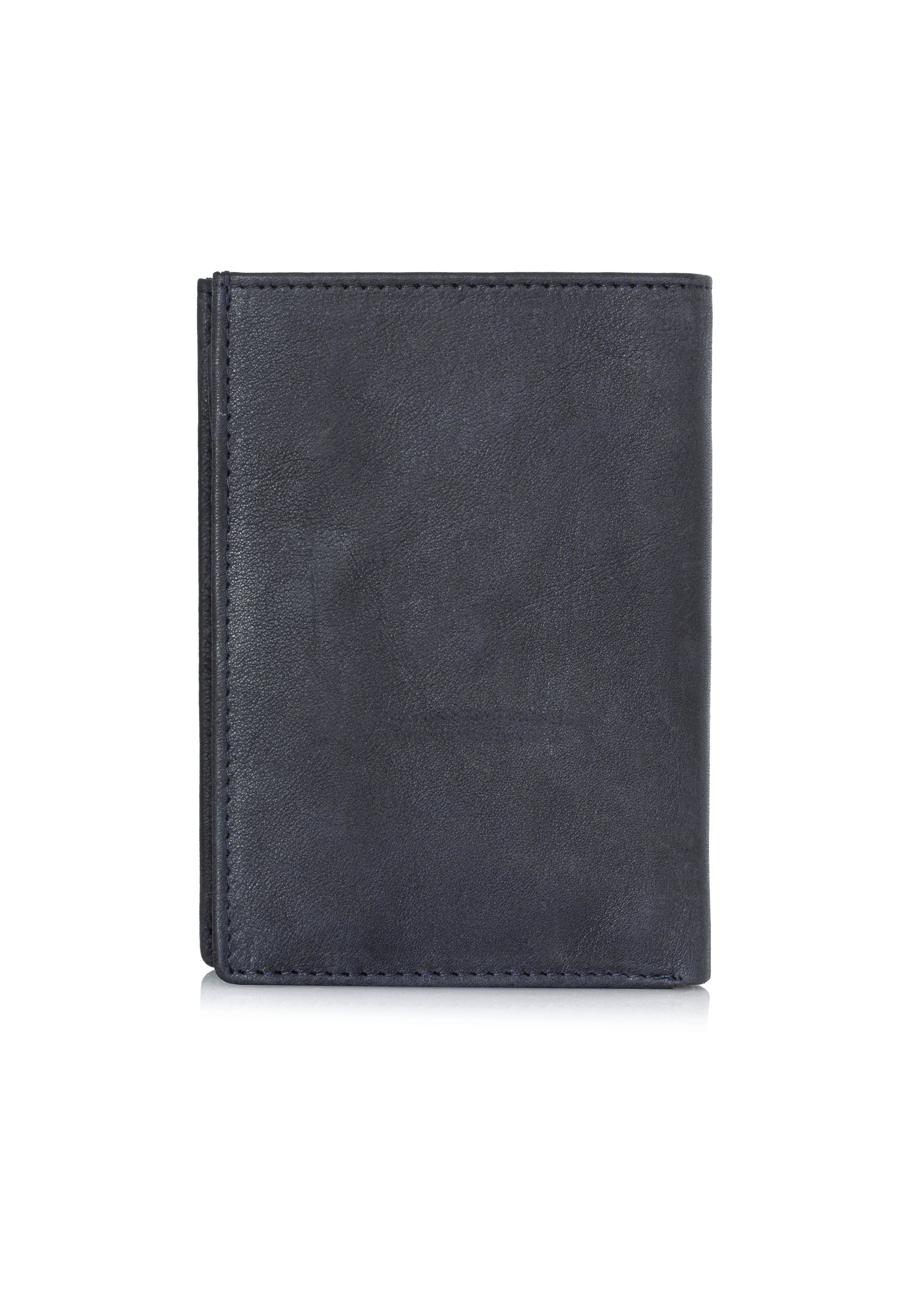 Leather men's wallet without closure PORMS-0204-69(Z24) photo 3