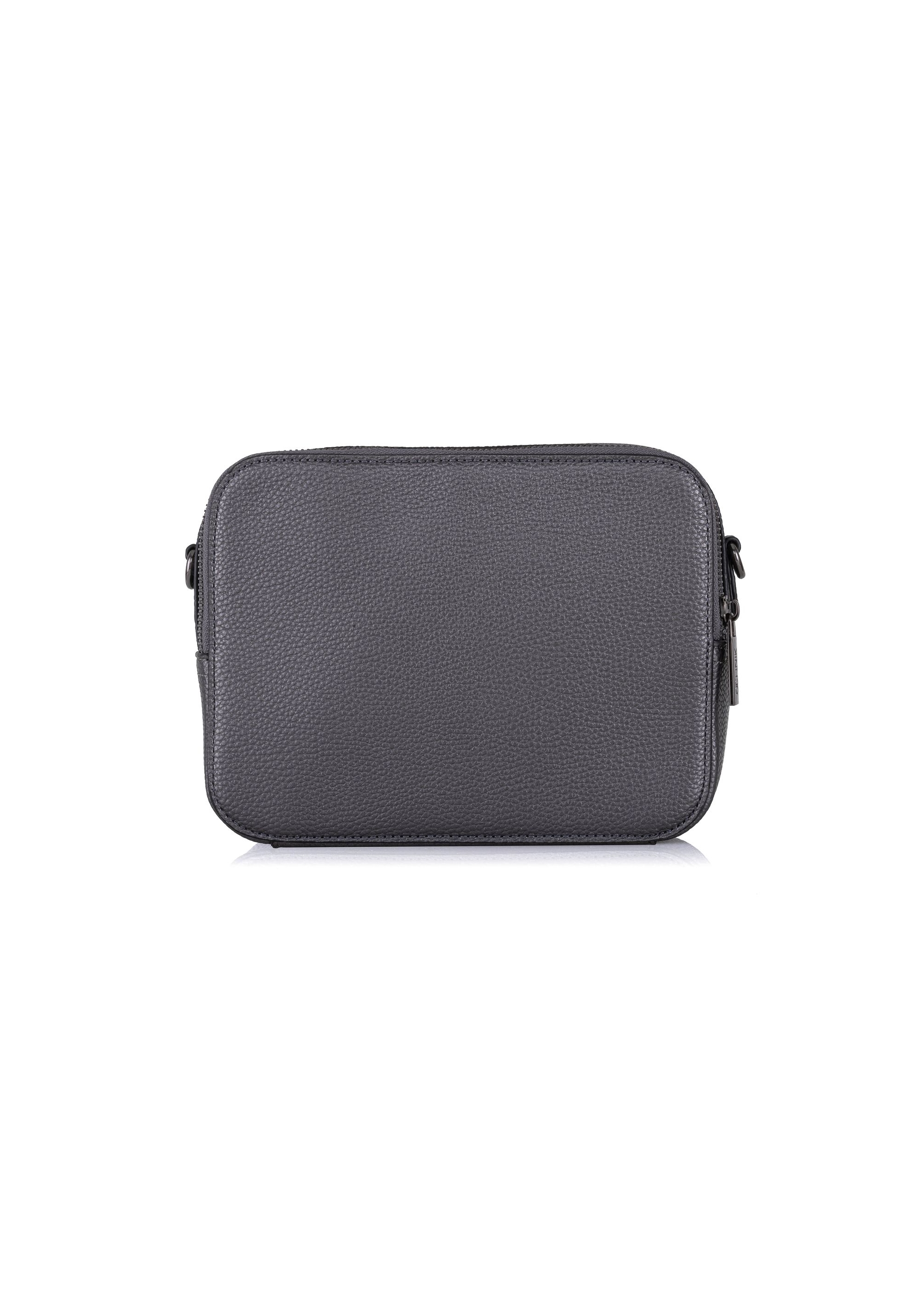 Gray two-compartment shoulder bag TOREC-0405B-95(Z24)-06