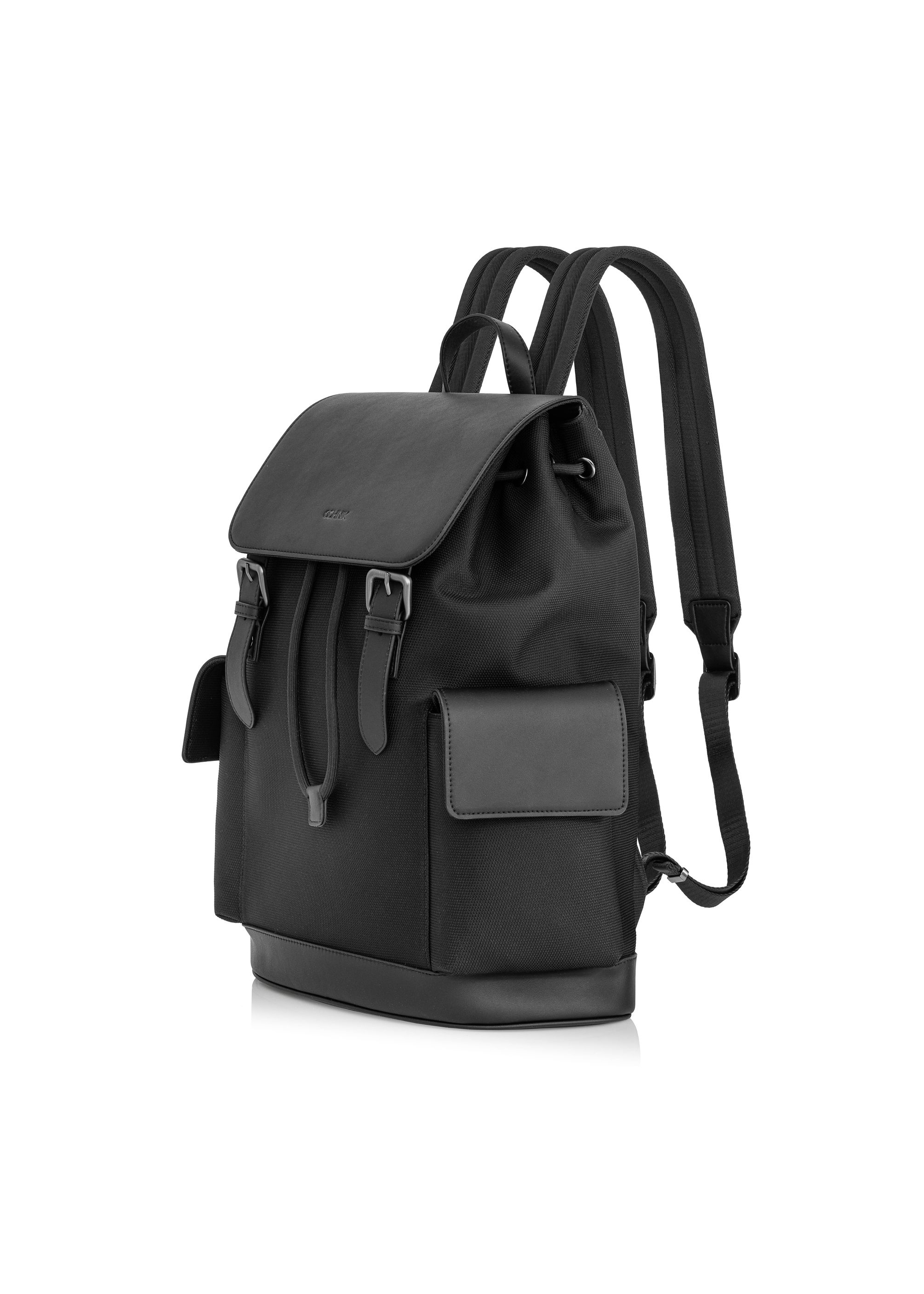 Black large men's backpack TORMN-0356-99(W25)-02