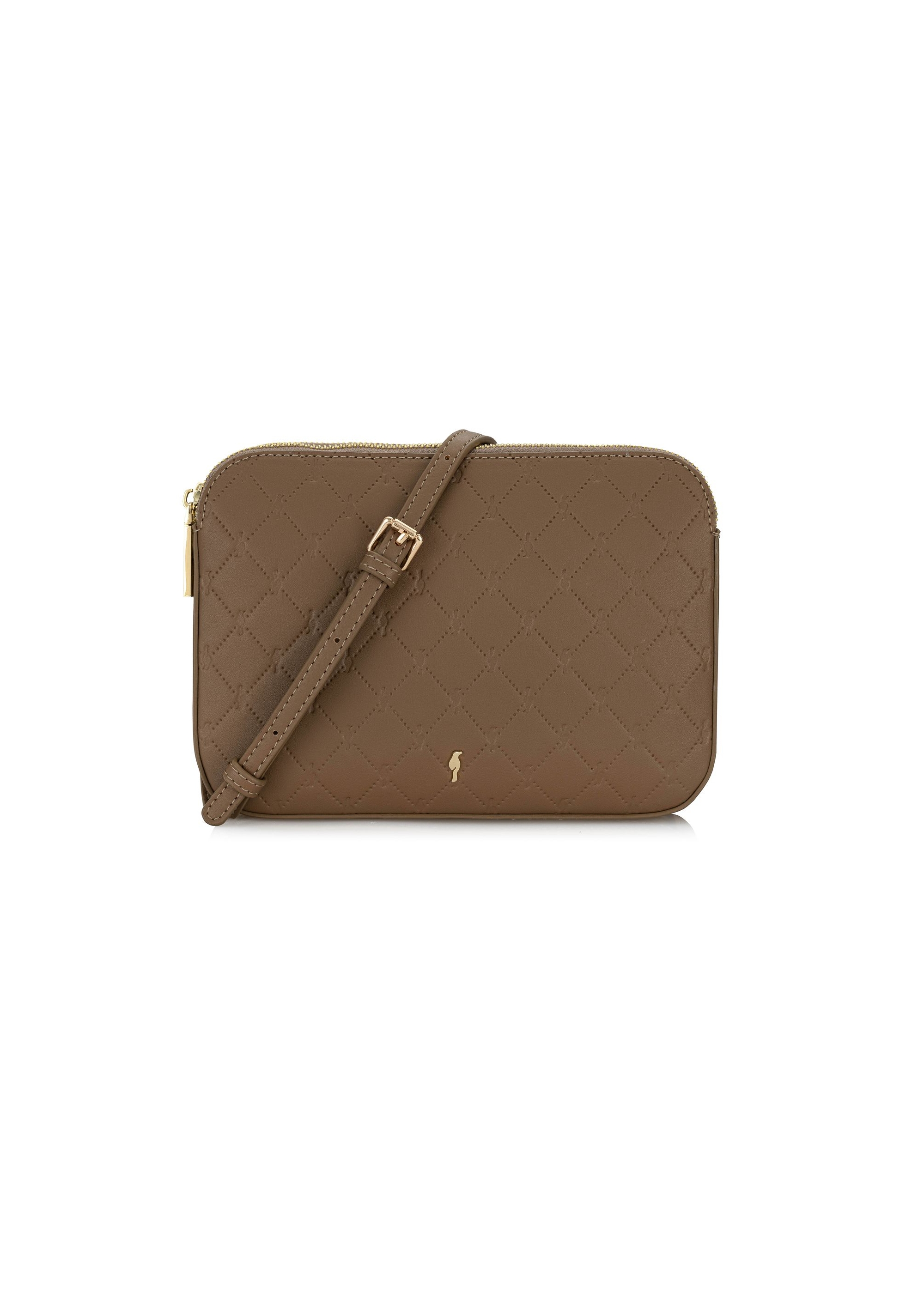 Brown quilted women's bag TOREC-0205D-81(Z24)-01