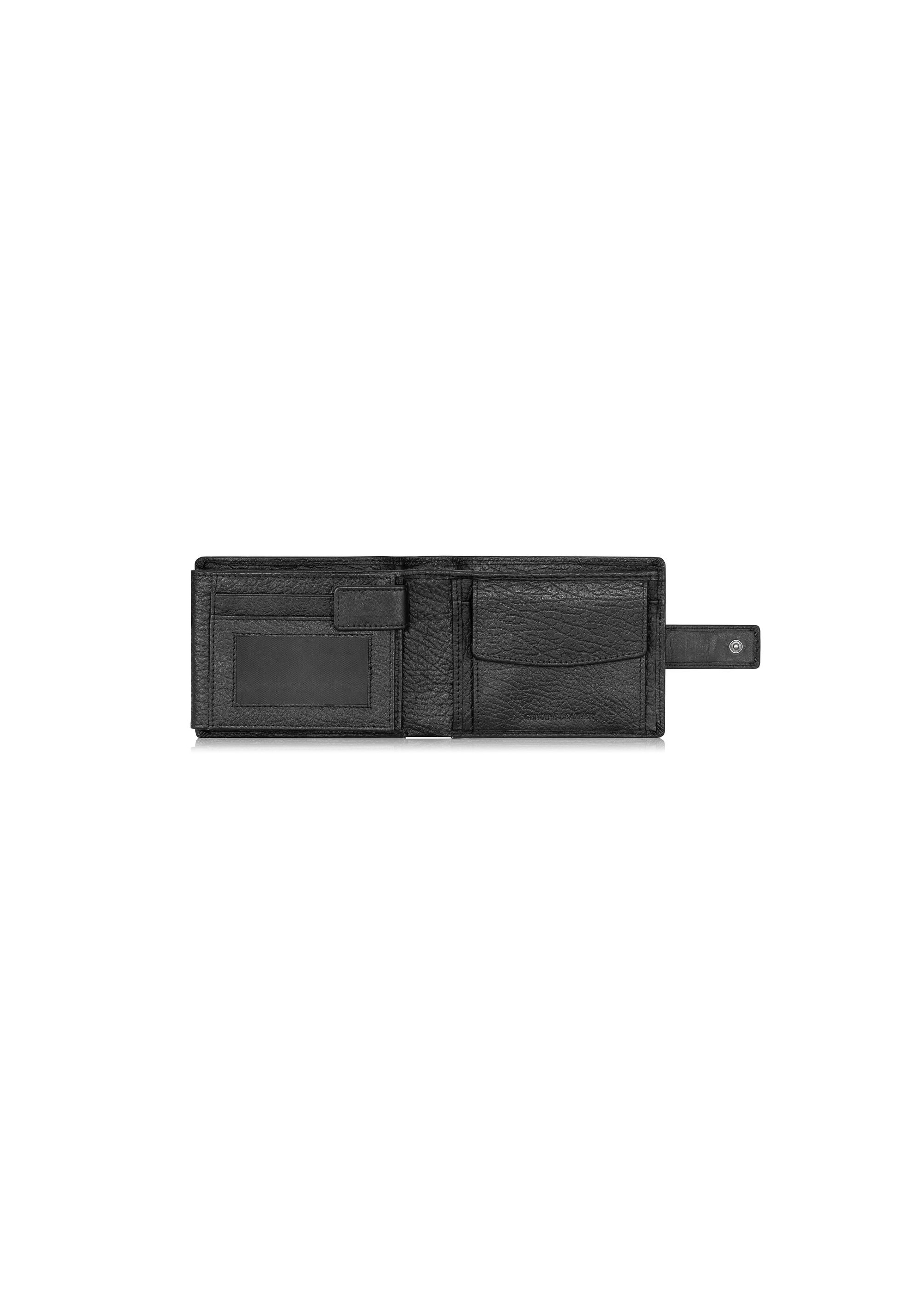 Men's leather clasp wallet PORMS-0536-99(W24)-04