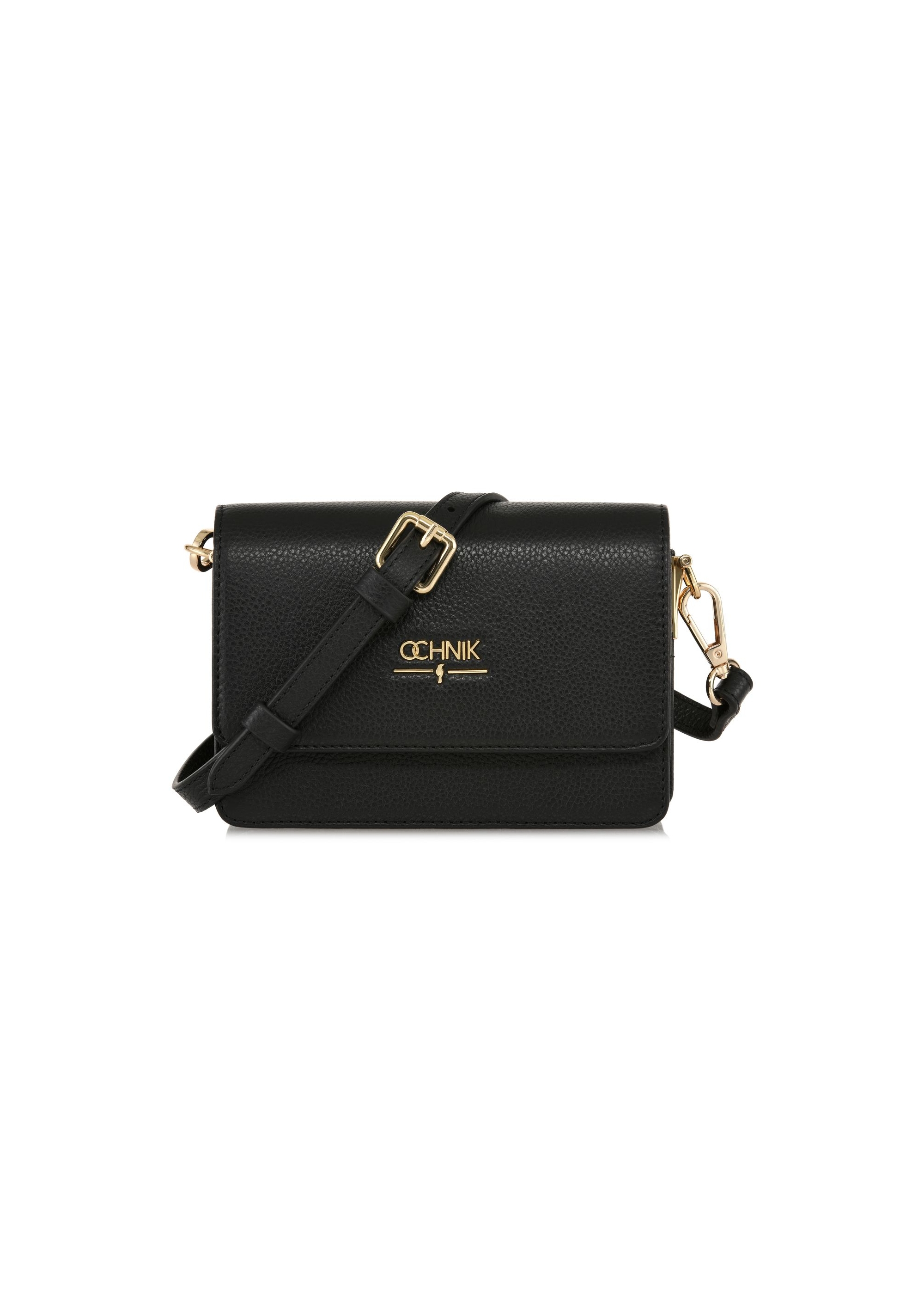 Small black leather women's bag TORES-1062-99(Z24)-01