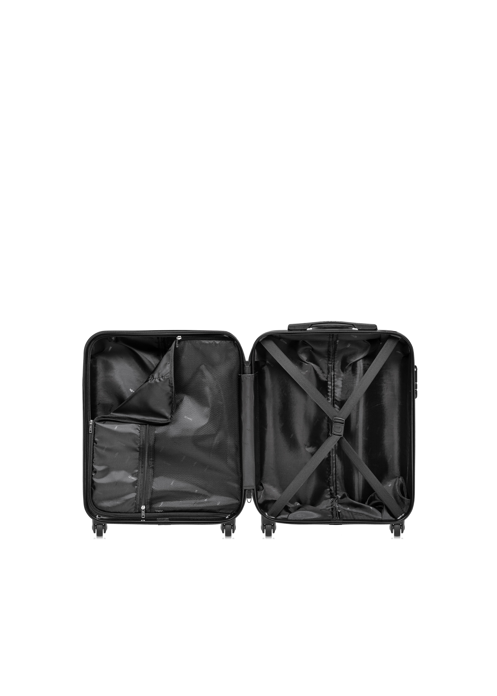 Small suitcase on wheels WALAB-0067-49-19(W24)-04