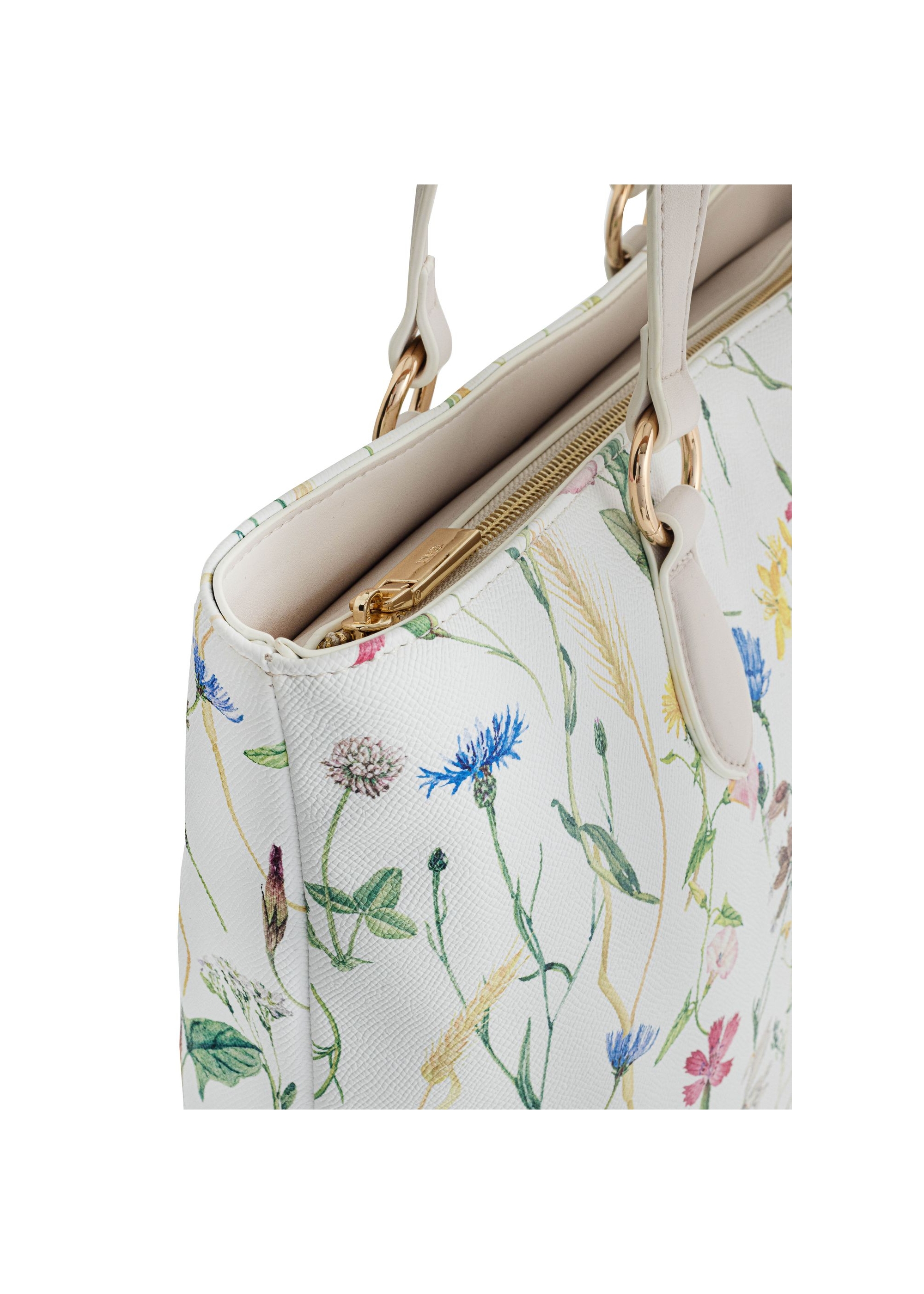 Women's floral shopper bag TOREC-0997-15(W25)-06