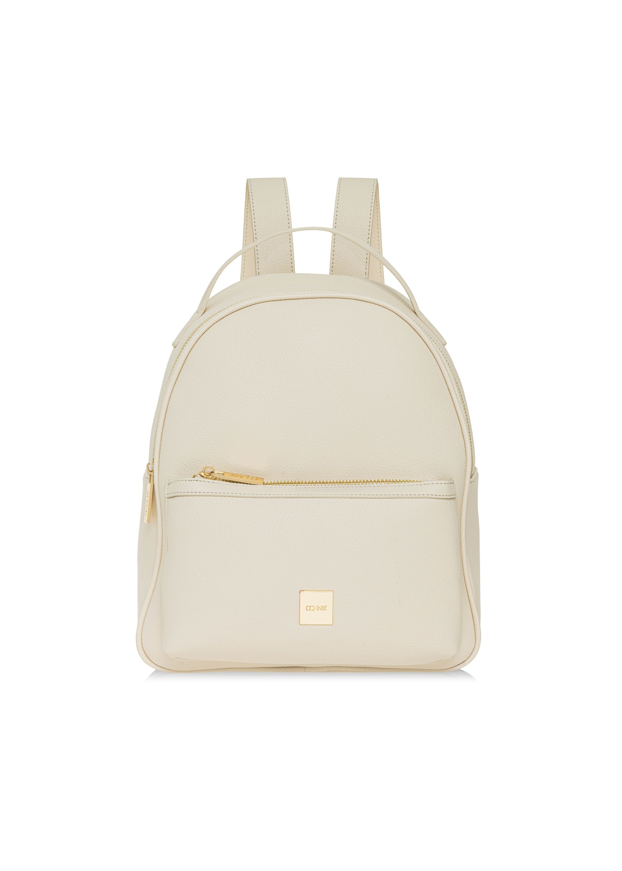 Cream women's medium backpack TOREC-0920A-12(W25)-01