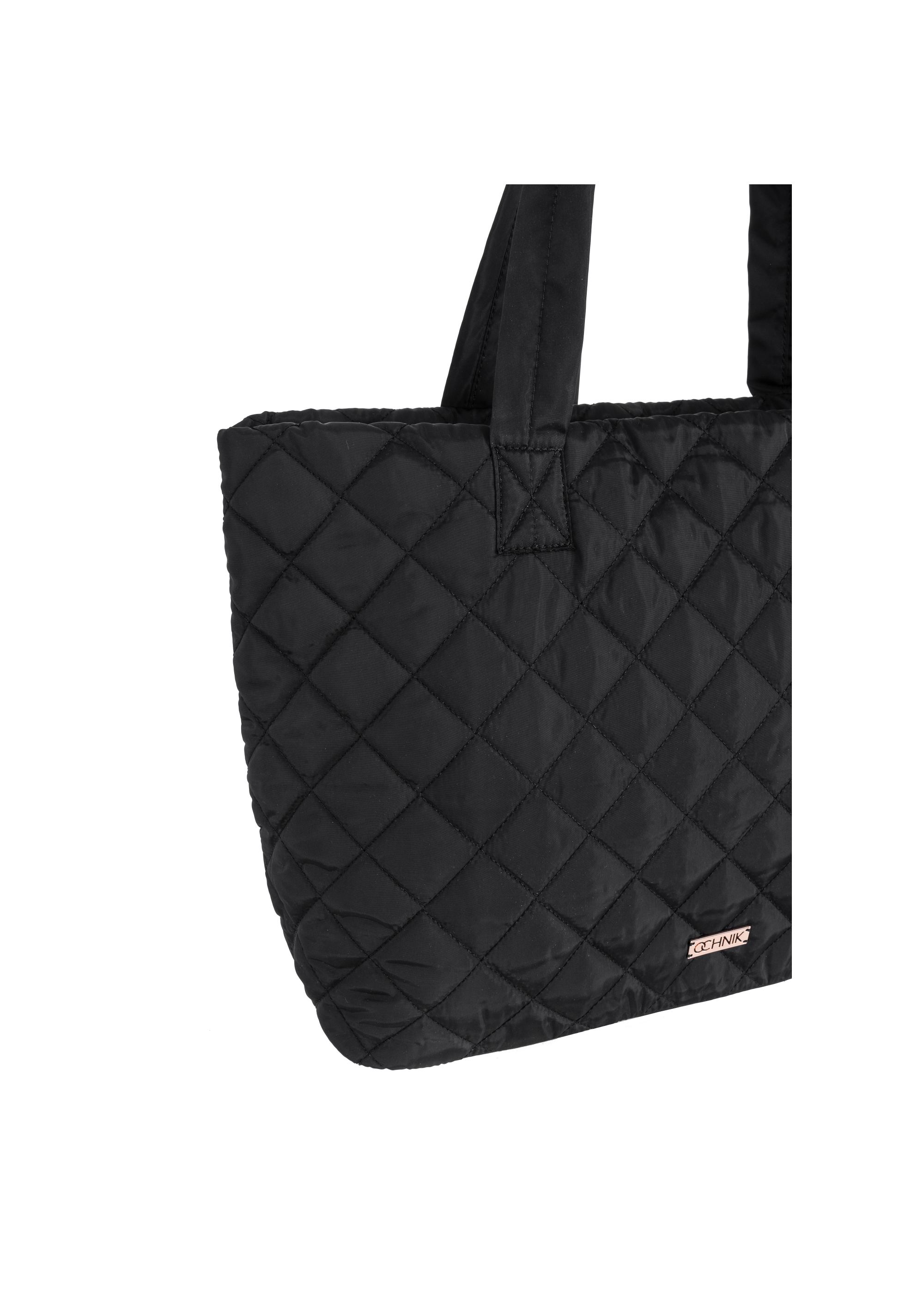 Black women's nylon bag TOREN-0224-99(Z24)-06