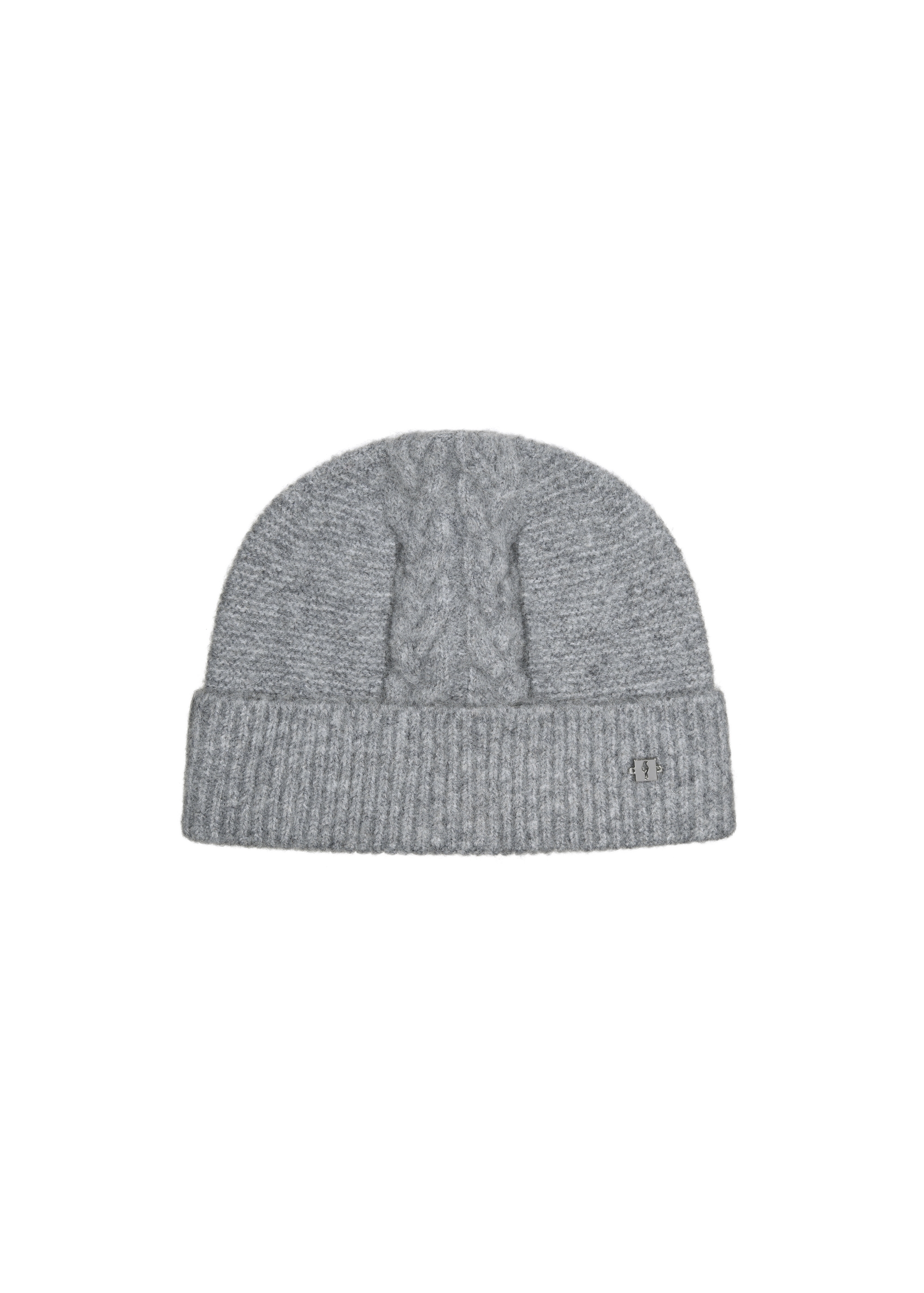 Women's grey plaid hat CZADT-0169-95(Z23)-02