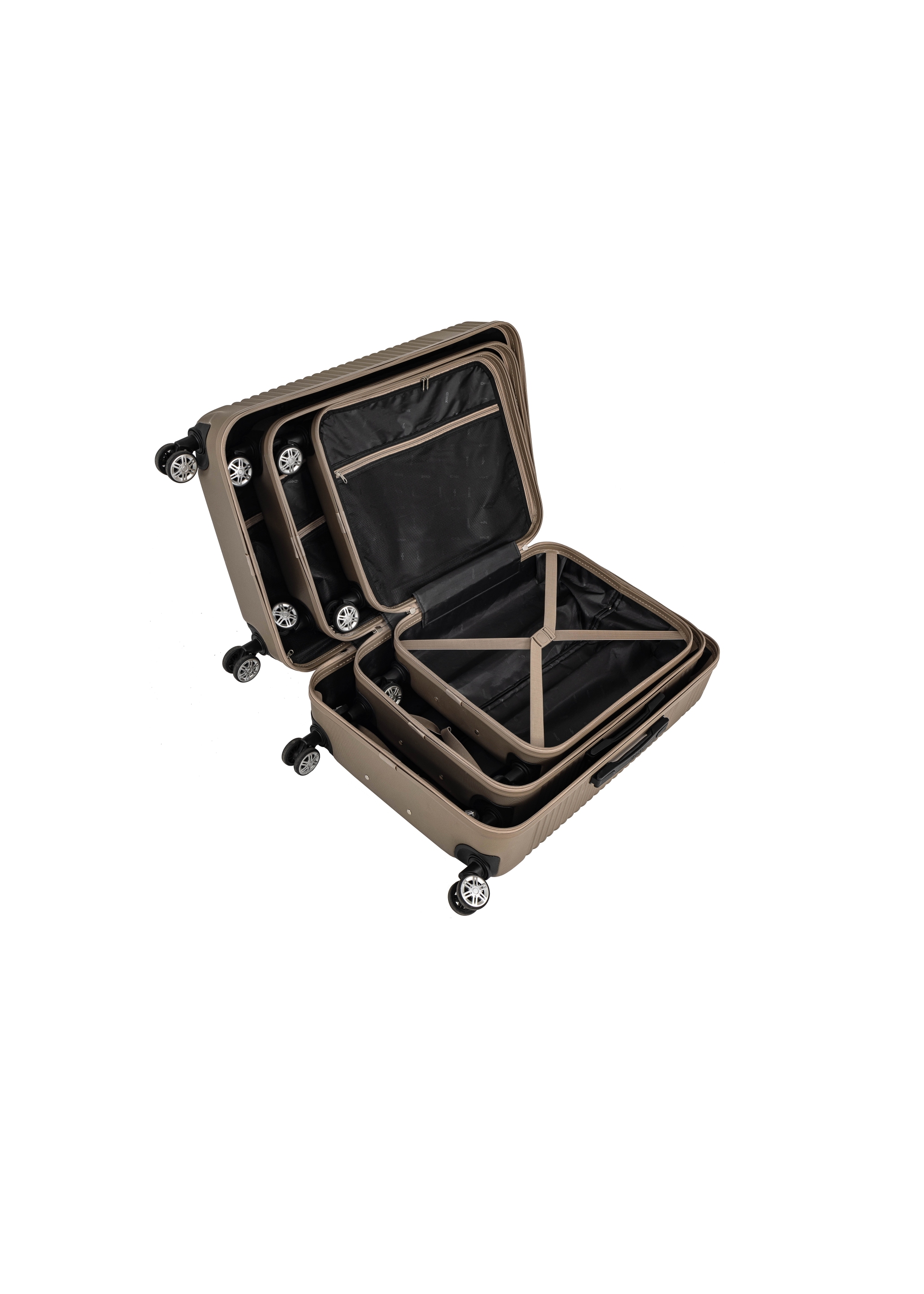 Small suitcase on wheels WALAB-0040-80-19(W24)-06