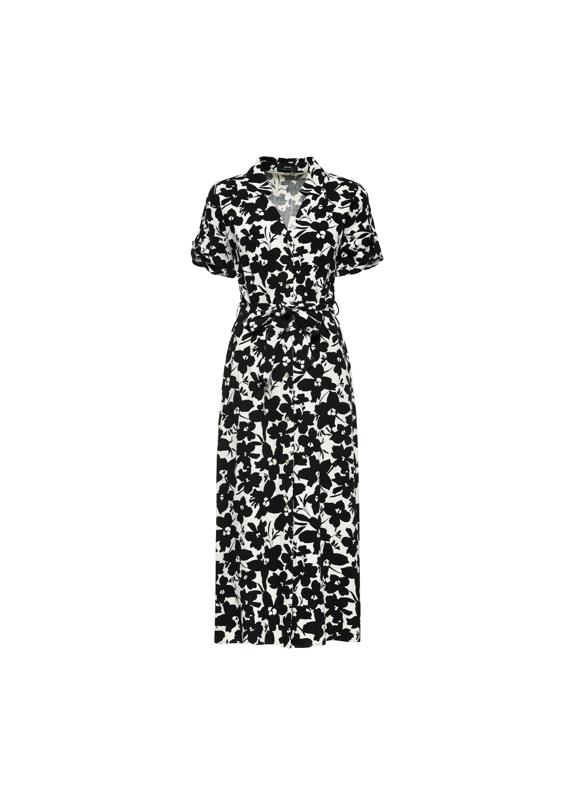 Women's floral midi dress SUKDT-0219-81(W25)