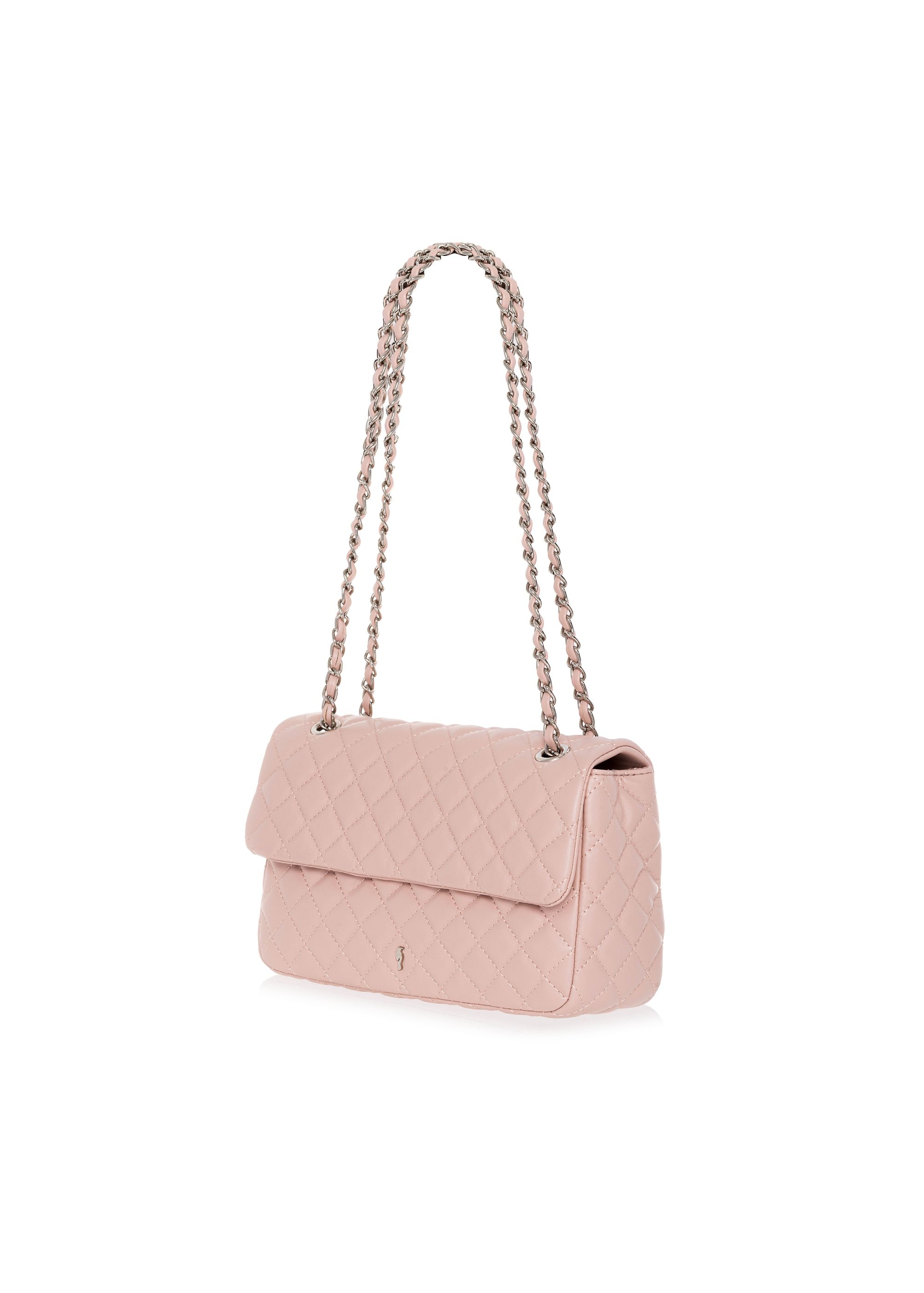 Pink quilted chain bag TOREC-0443D-34(W25)-02