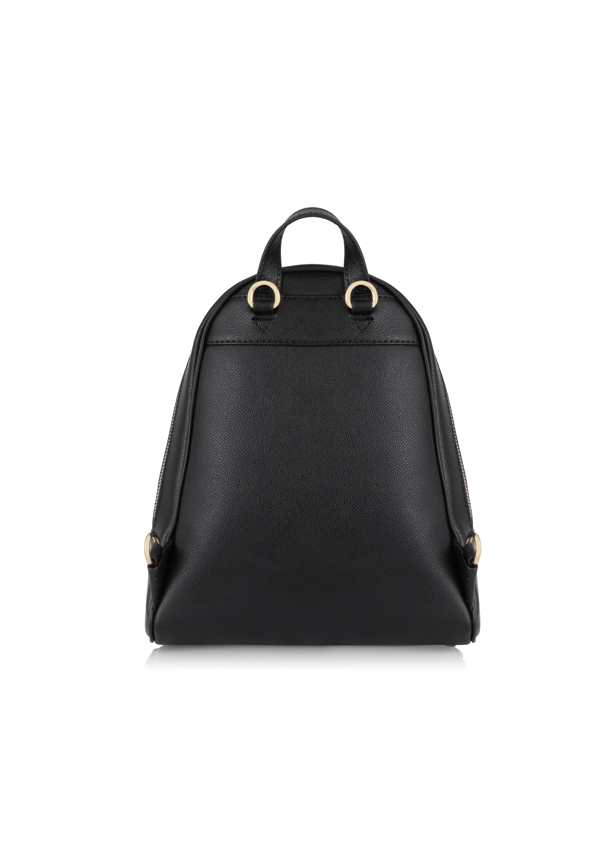 Black leather women's backpack TORES-0420B-99(Z23)-04