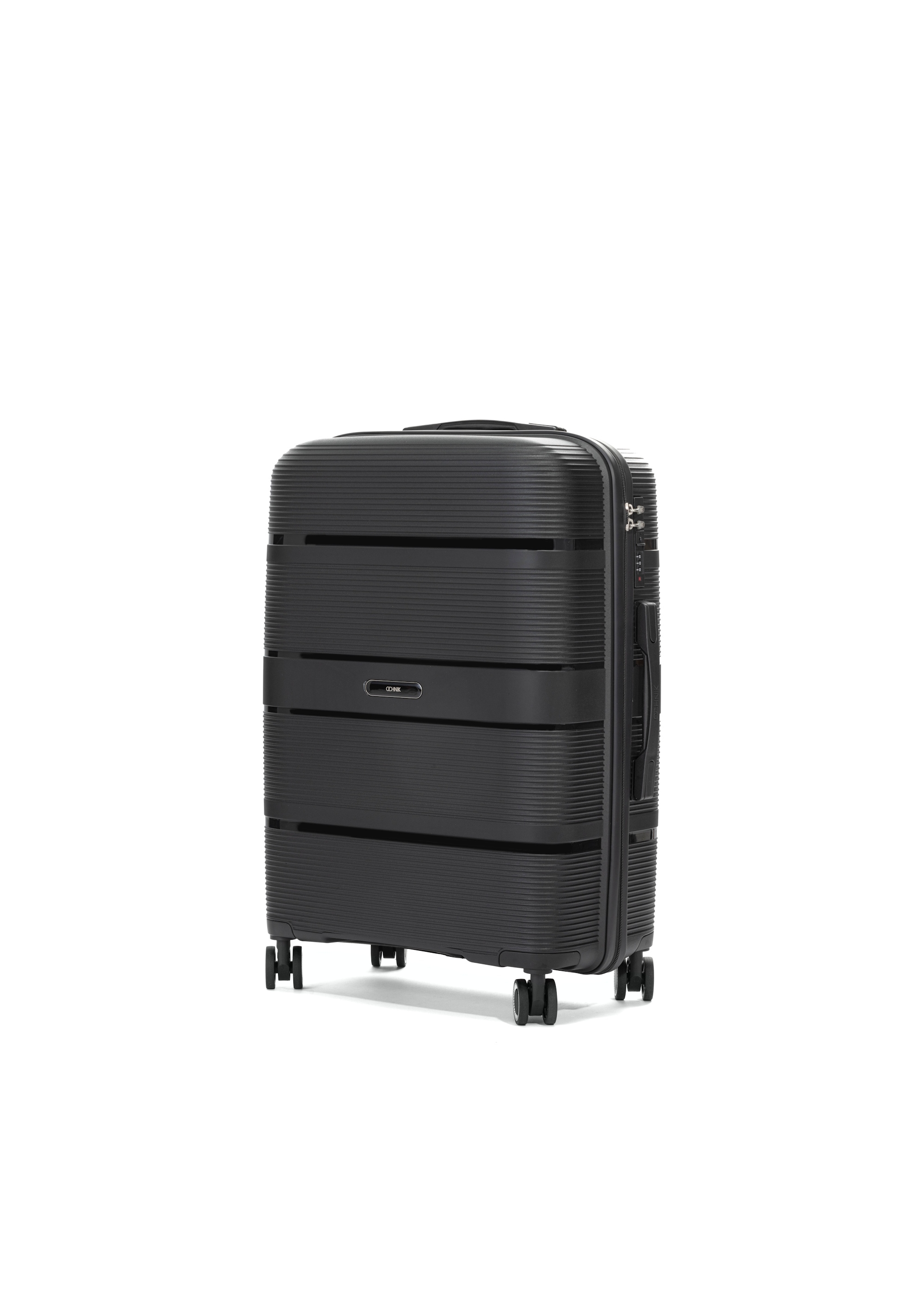 Medium suitcase on wheels WALPP-0022-99-24(W25)-07