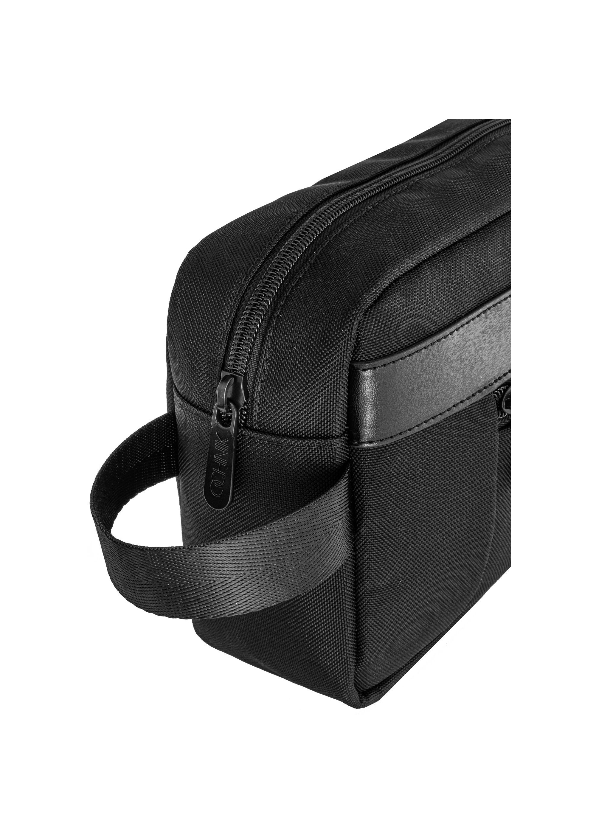 Black men's cosmetic bag TORMN-0341C-99(Z24)-07