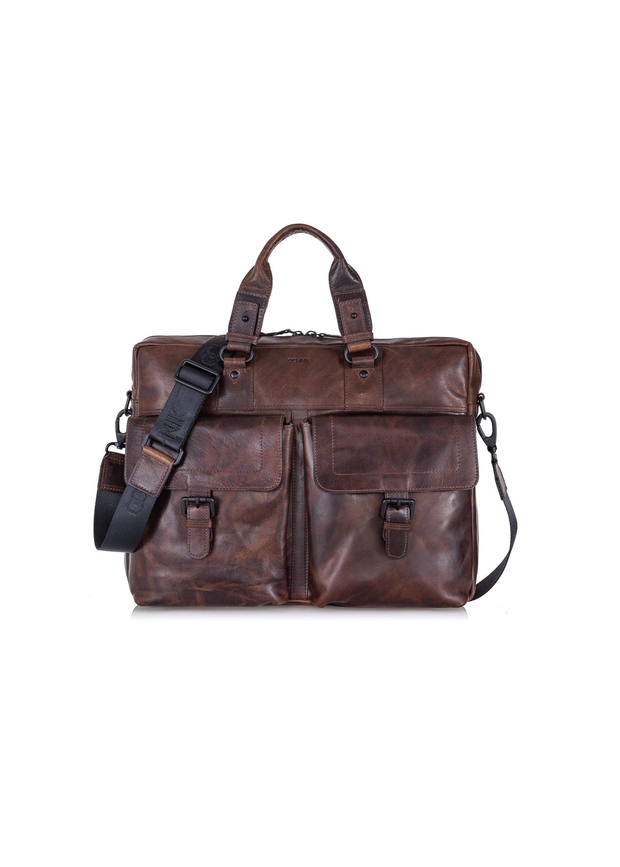 Men's leather business bag TORMS-0404-79(Z24)-01