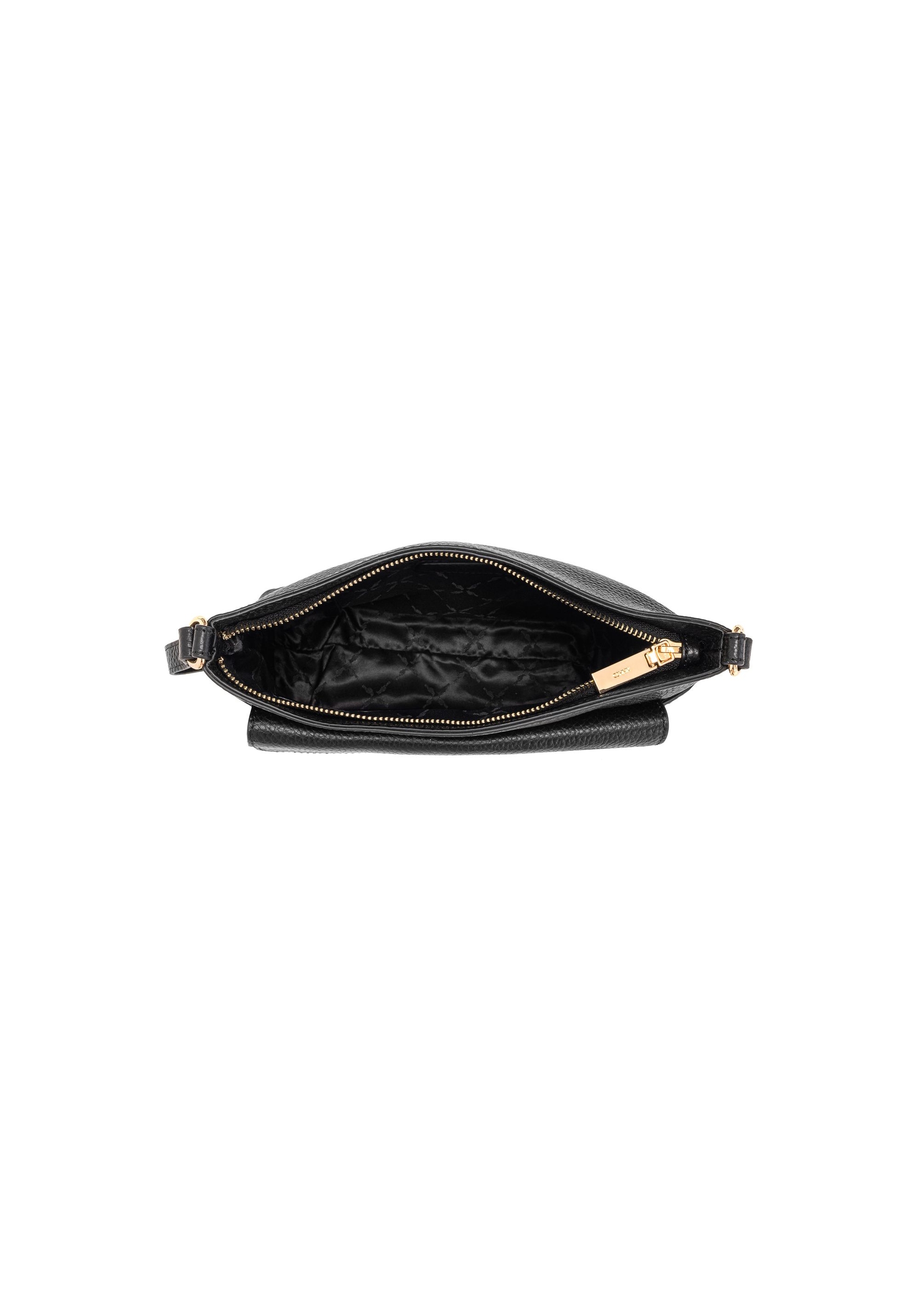 Black leather shoulder bag TORES-1032-99(Z24)-07