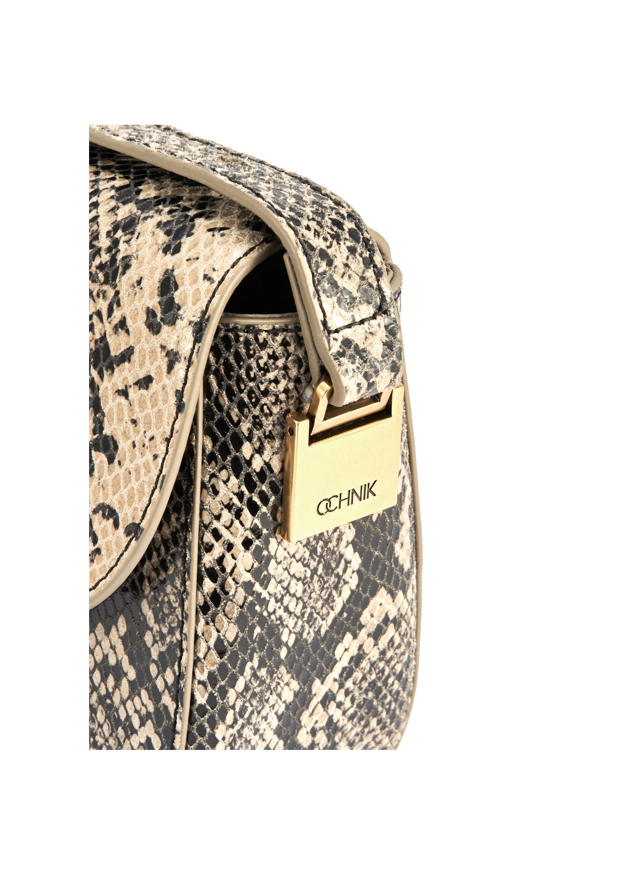 Small leather handbag in animal pattern TORES-1120-82(W25)-06