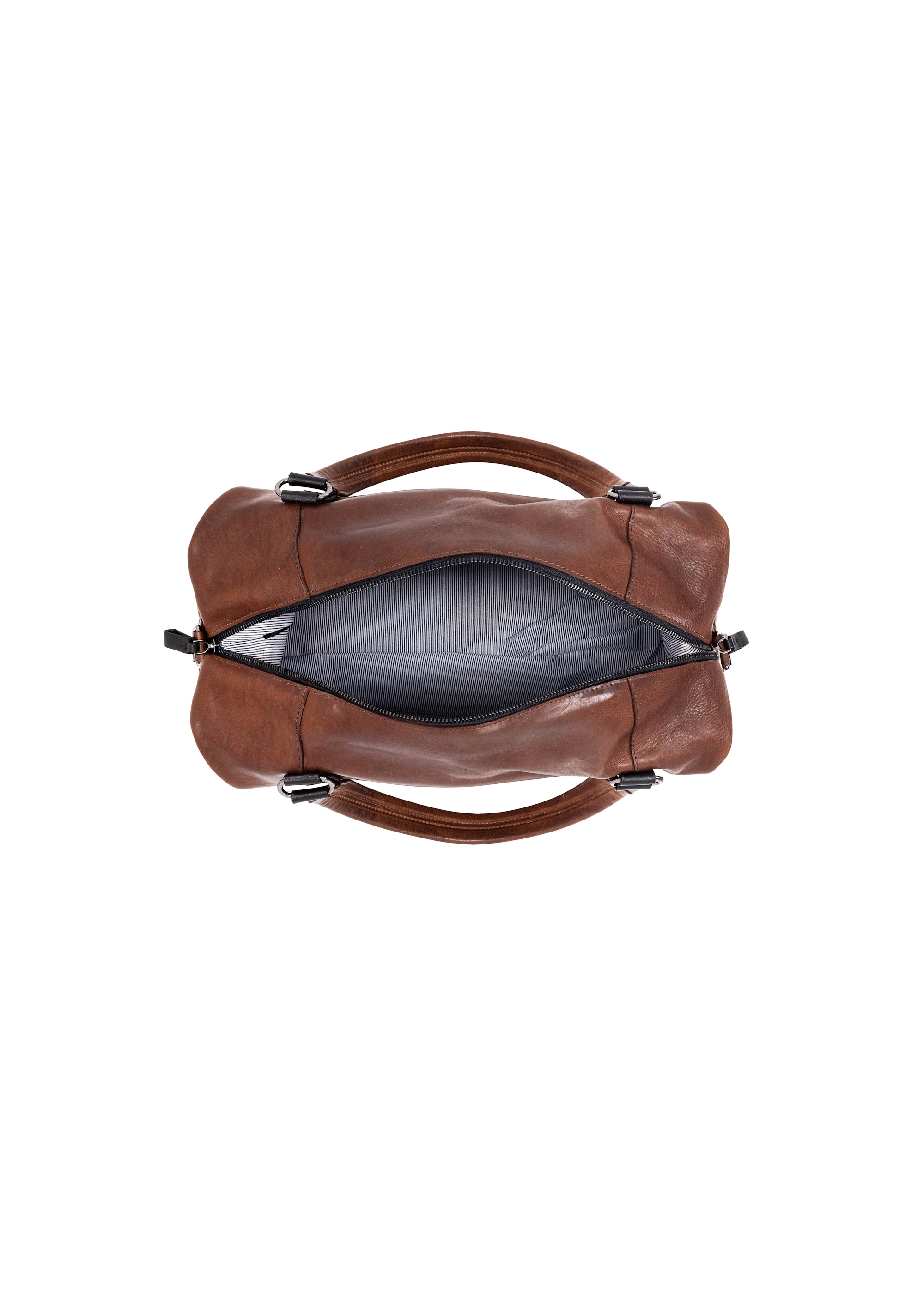 Brown leather large men's bag TORMS-0103C-79(W25)-05