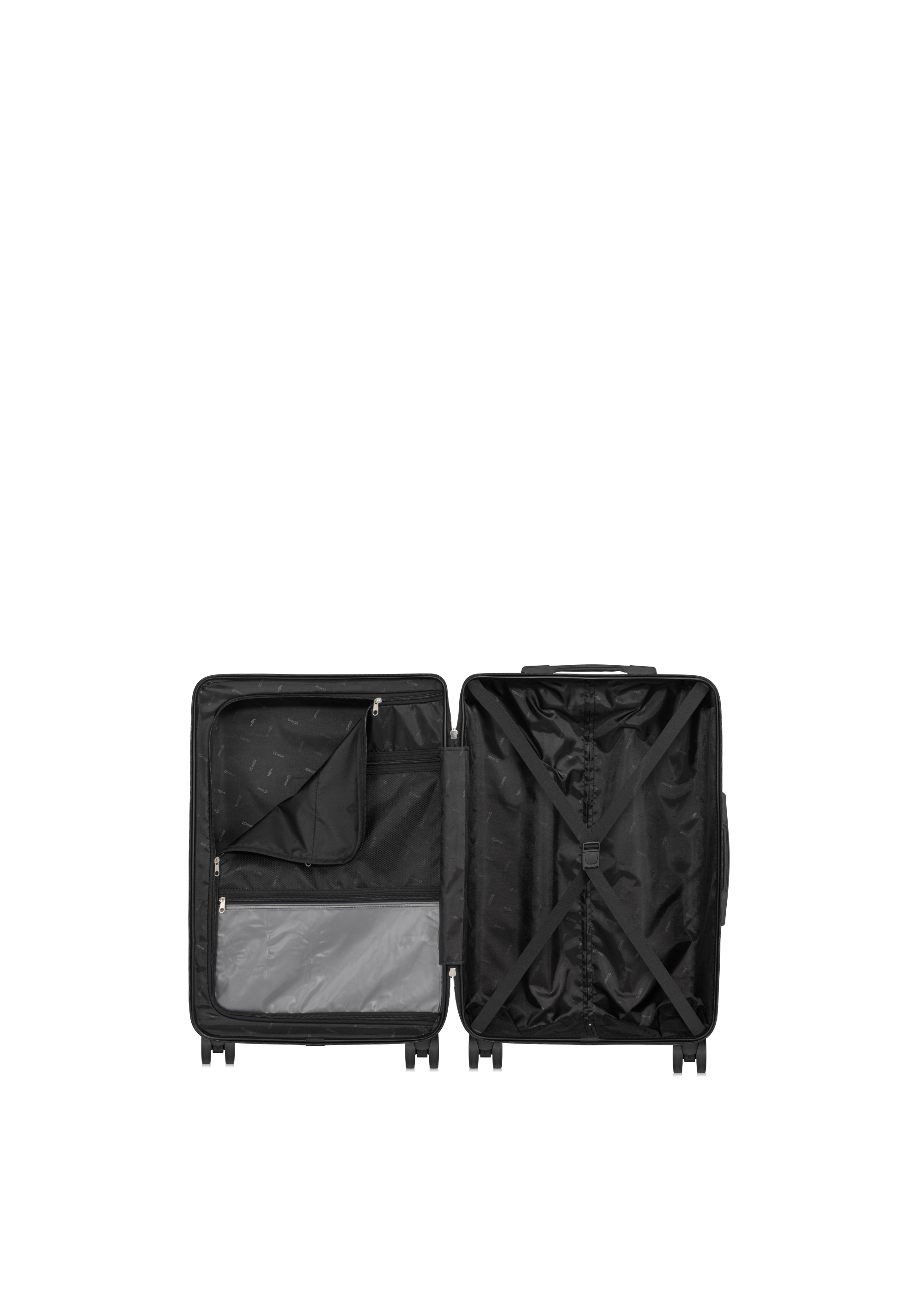 Medium suitcase on wheels WALAB-0070-54-24(W24)-04