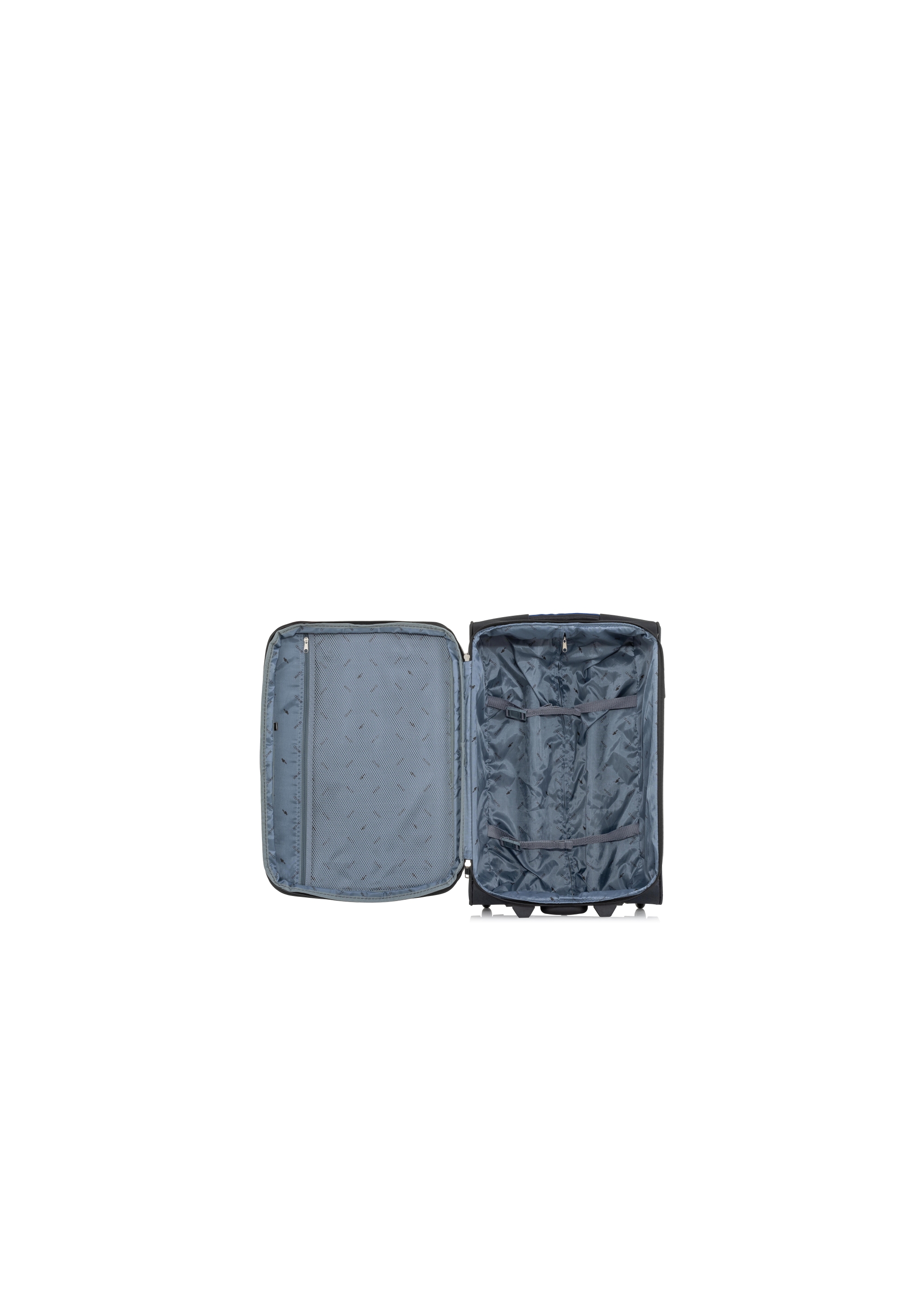 Medium suitcase on wheels WALNY-0033-99-24(W23)-05