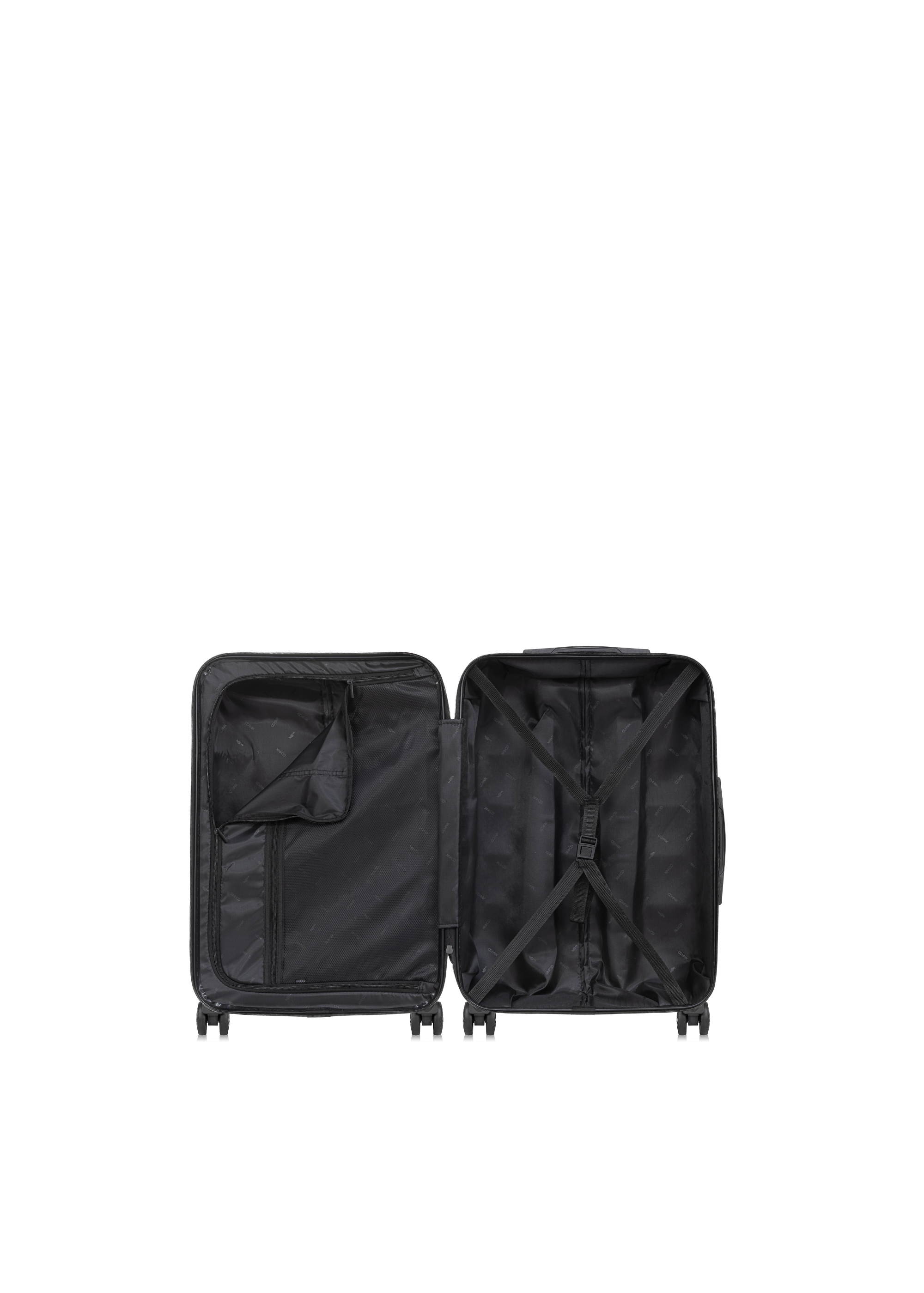 Medium suitcase on wheels WALPC-0013-99-24(W24)-04