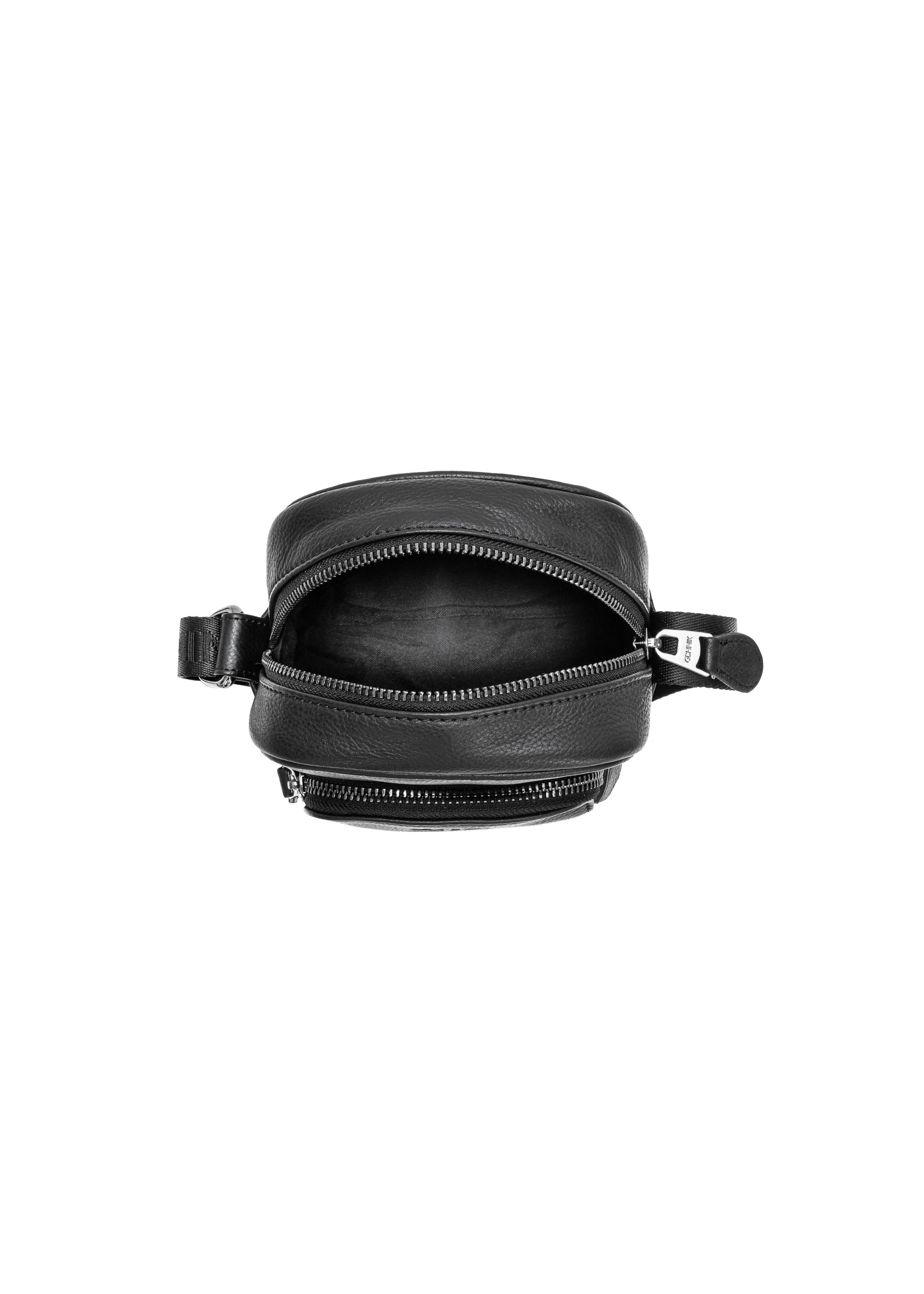 Men's black leather sachet TORMS-0017C-99(Z24)-06