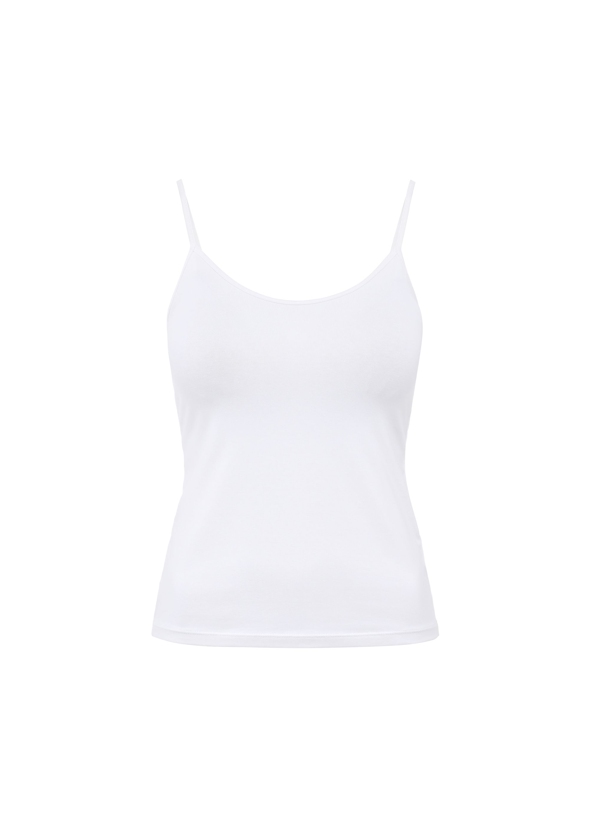 White women's camisole BLUDT-0175-12(Z24) pic.3