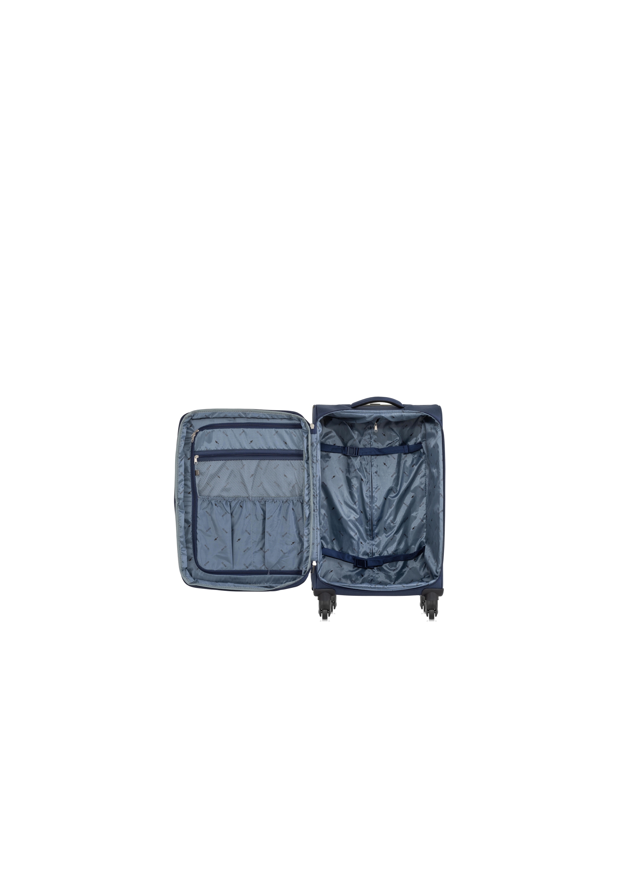 Medium suitcase on wheels WALNY-0030-69-24(W24)-05