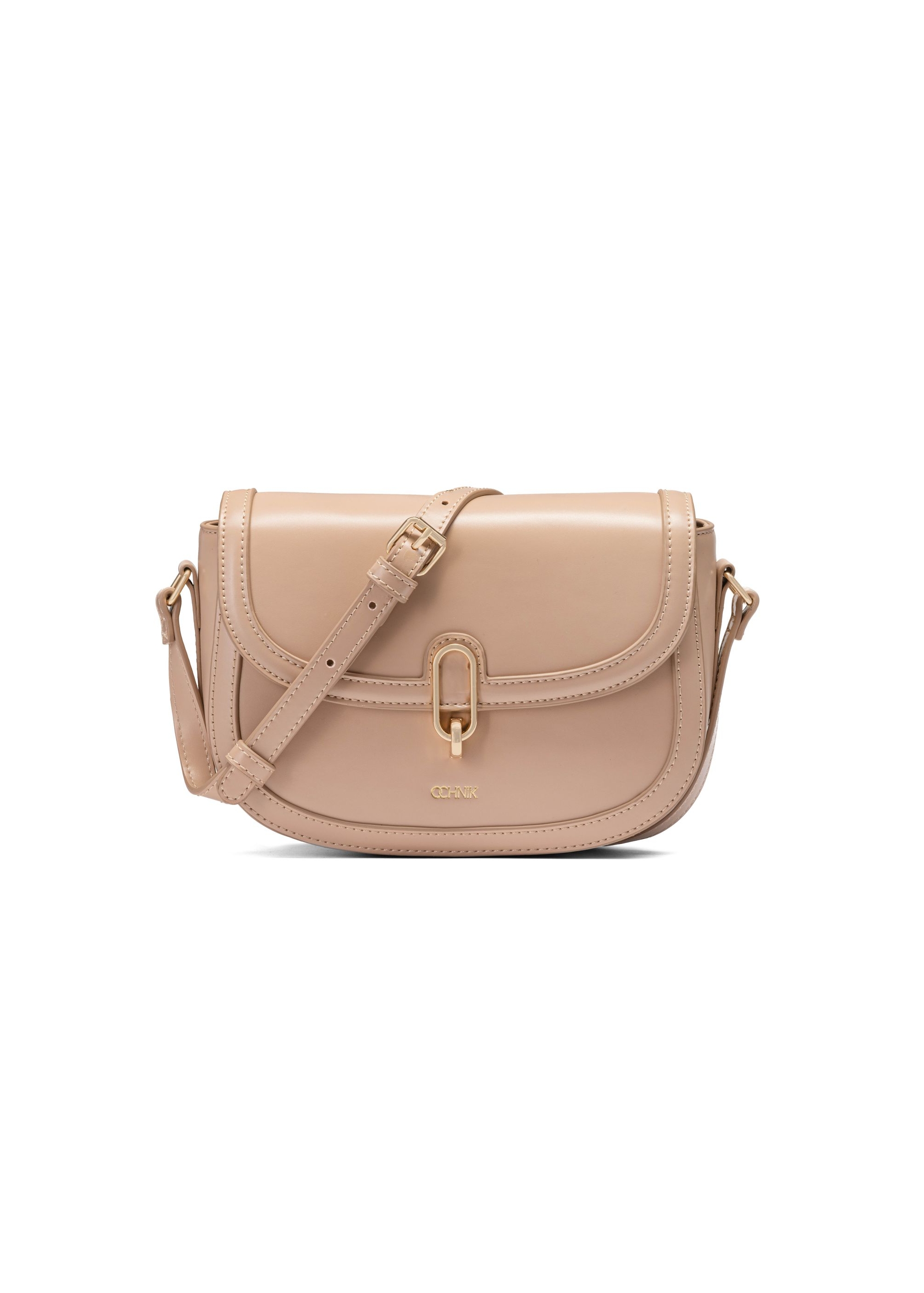 Beige small messenger bag TOREC-1019-81(W25)