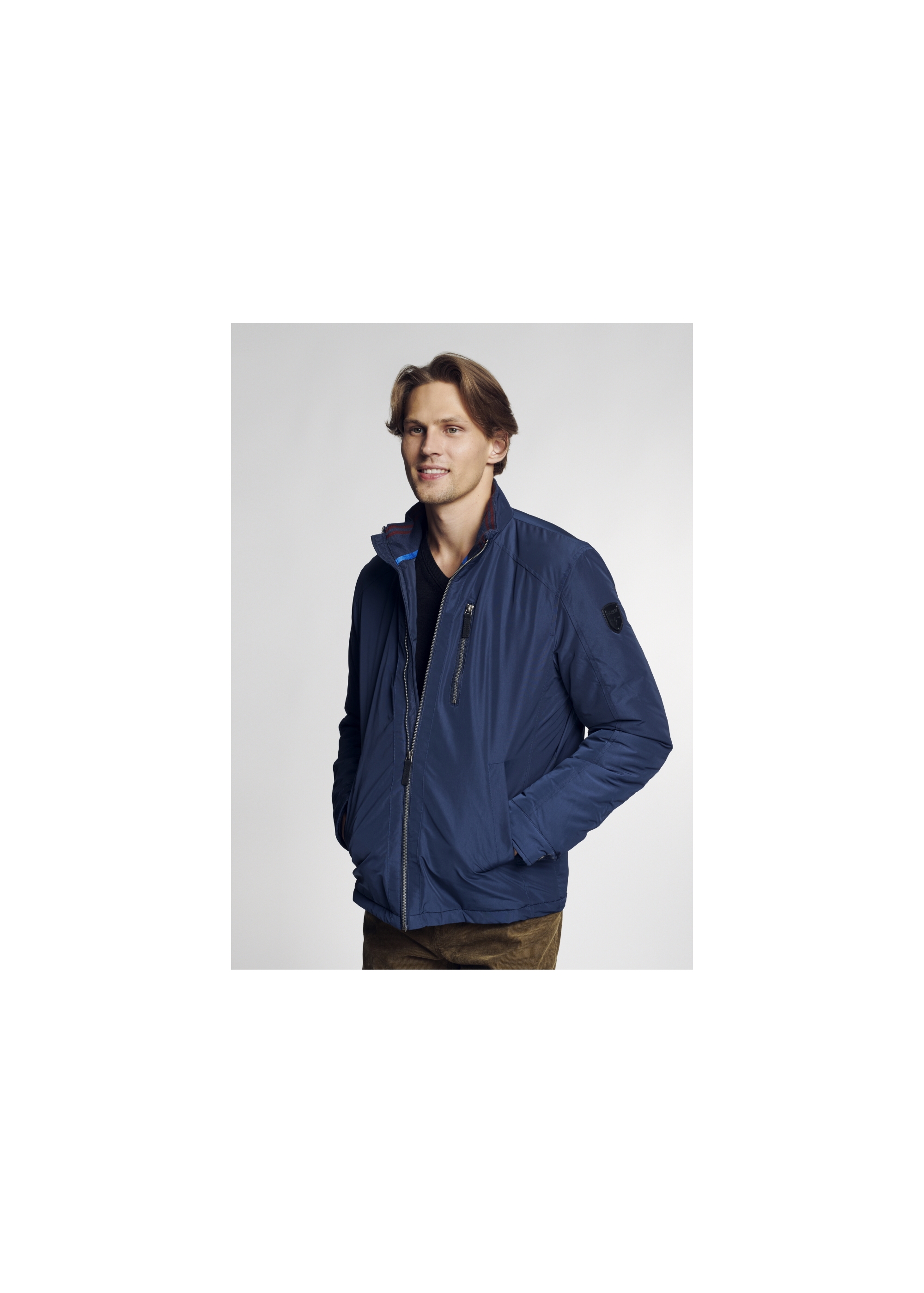 Autumn men's hoodless jacket KURMT-0205-69(Z21)-02