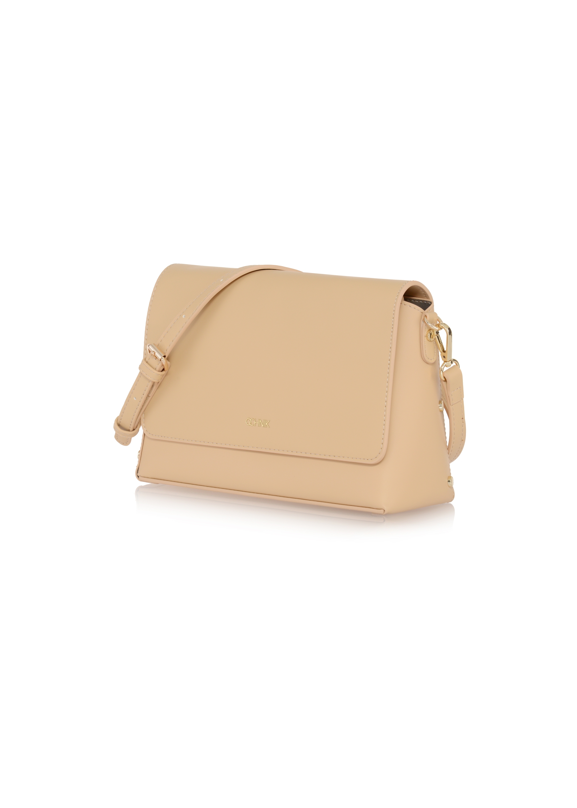 Beige women's postbag TOREC-0327C-81(Z23)-02