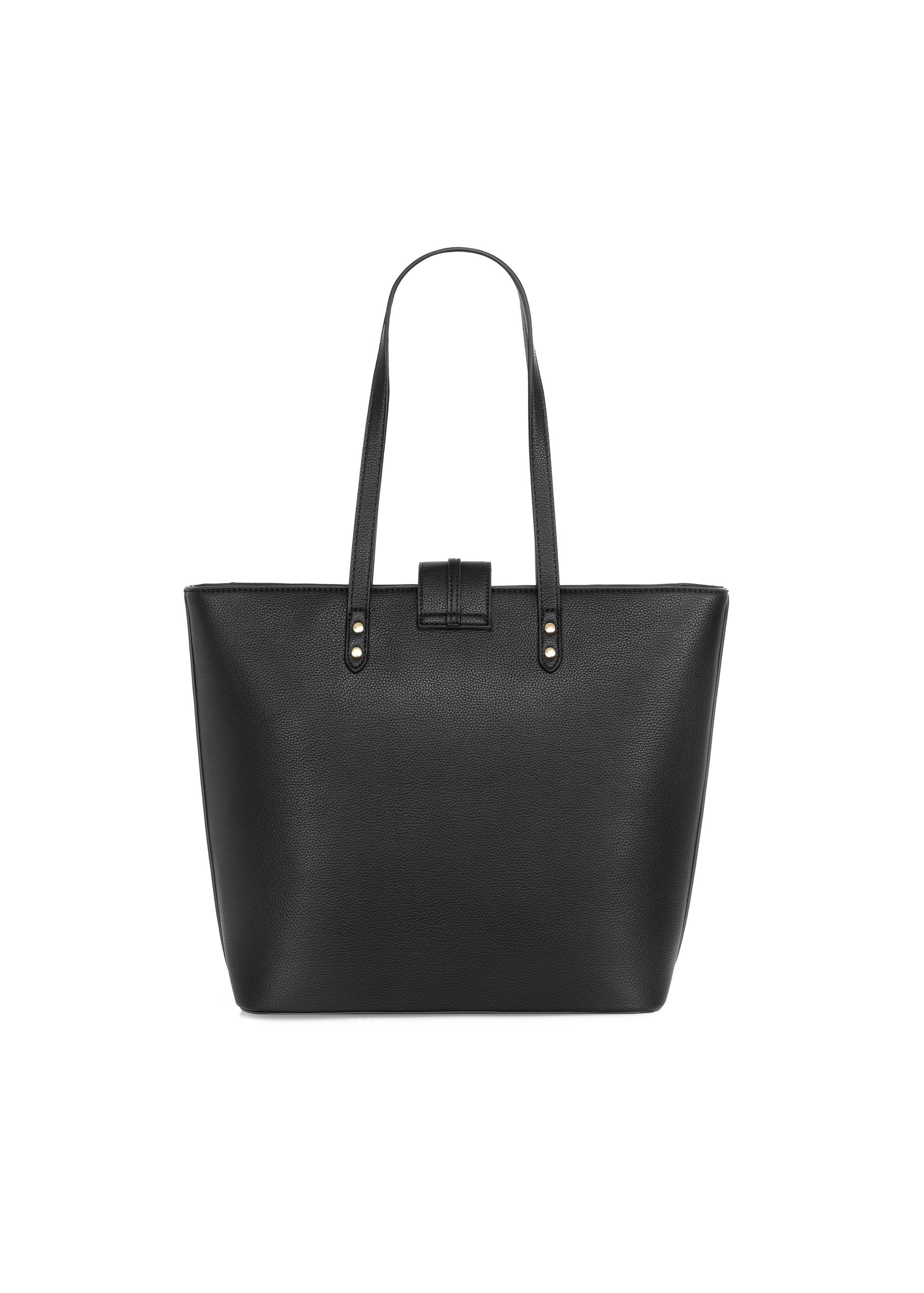 Black women's shopper bag TOREC-0937A-99(W25)-04