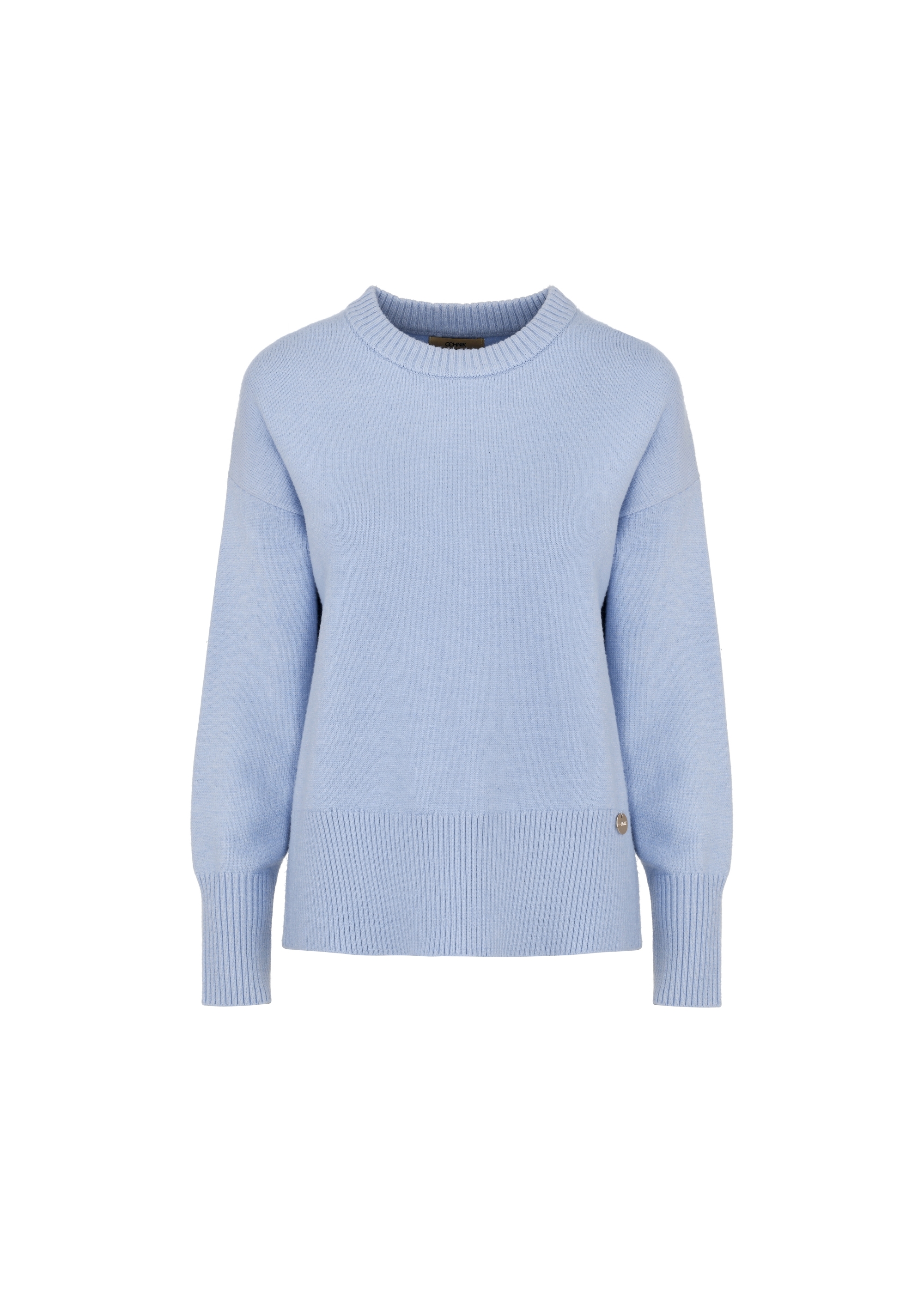 Blue women's sweater SWEDT-0202-62(W24)-04