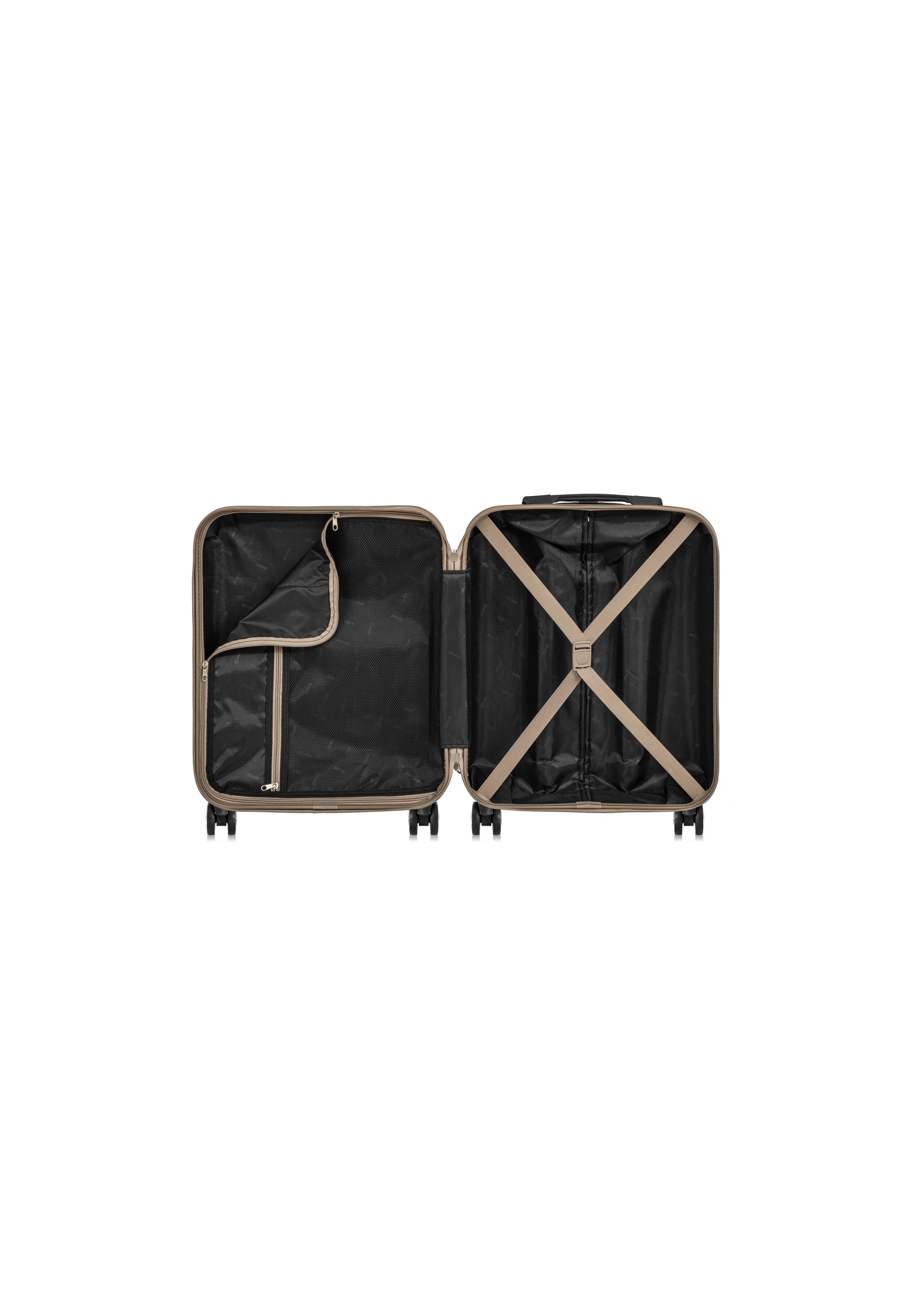 Small suitcase on wheels WALAB-0040-80-19(W24)-04