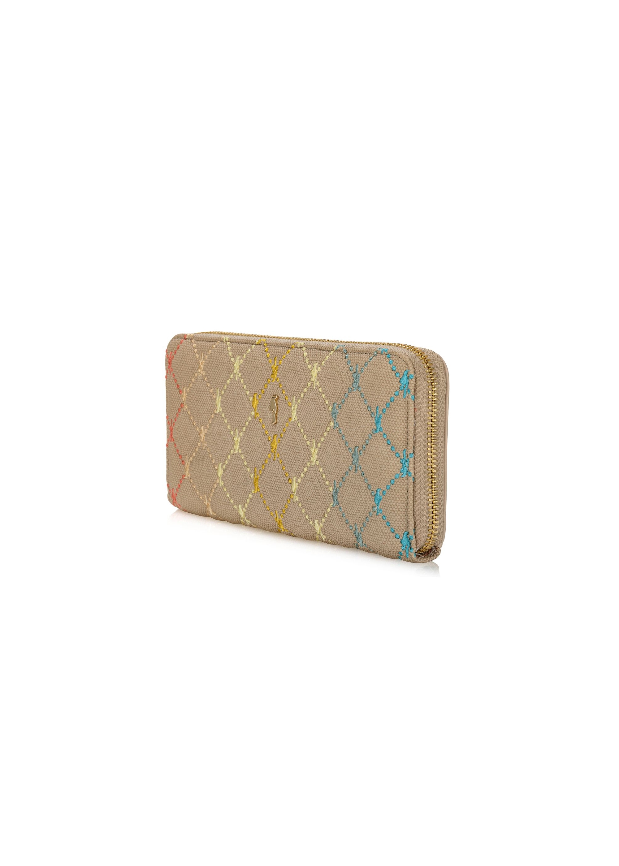 Large women's quilted wallet POREC-0381-15(W24)-02