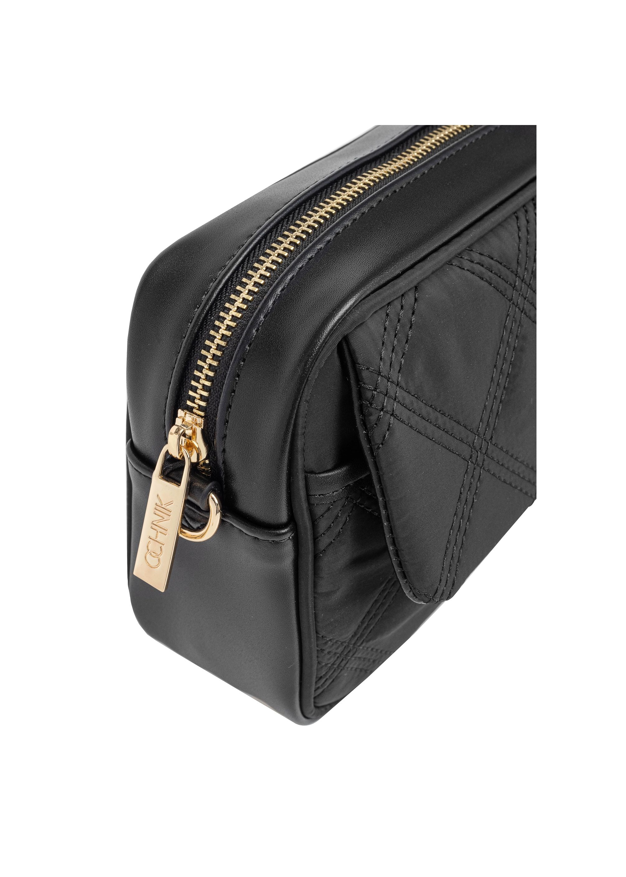 Black quilted small women's bag TOREN-0297-99(Z24)-06