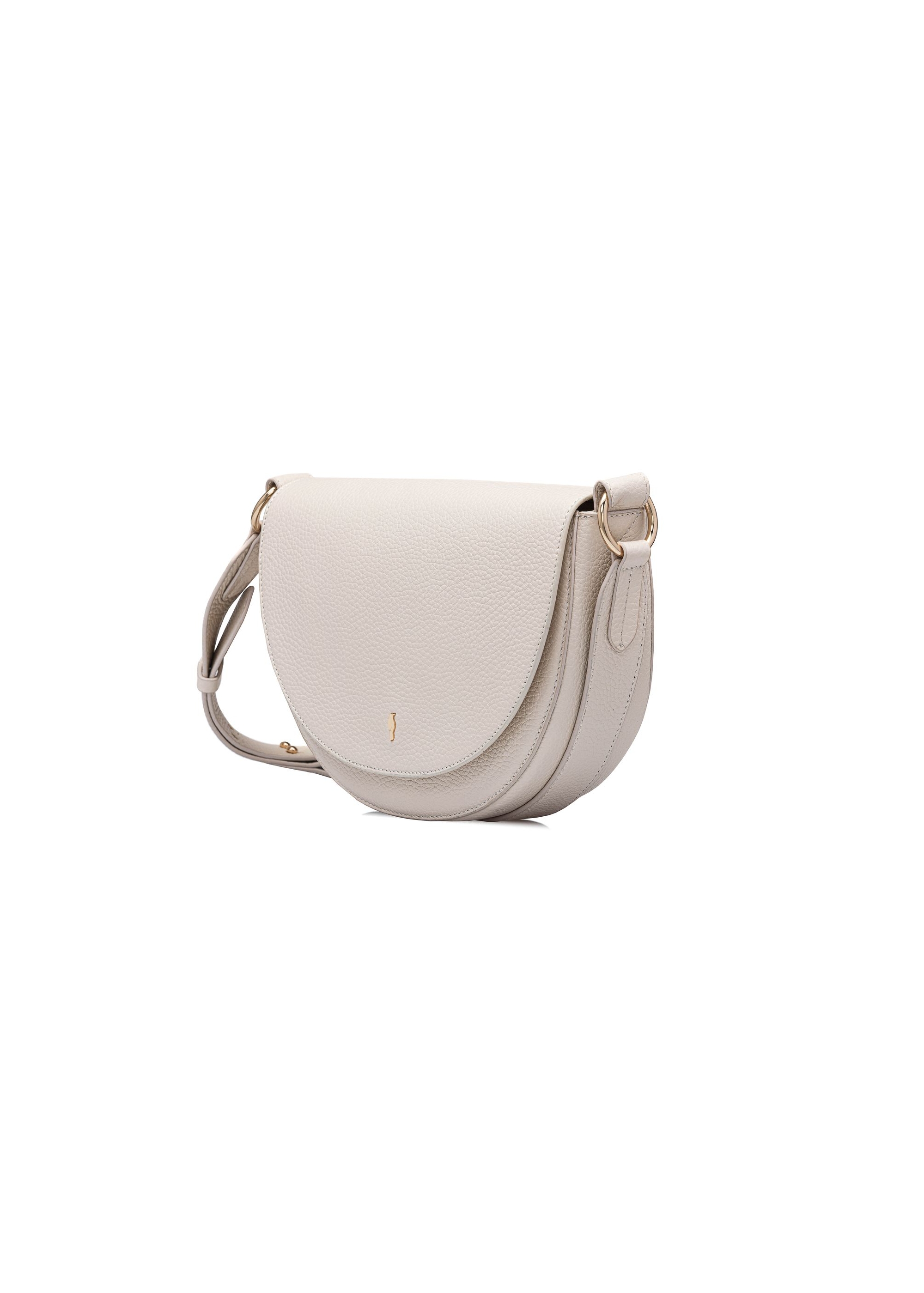 Cream leather women's handbag TORES-0895C-12(W25)-02